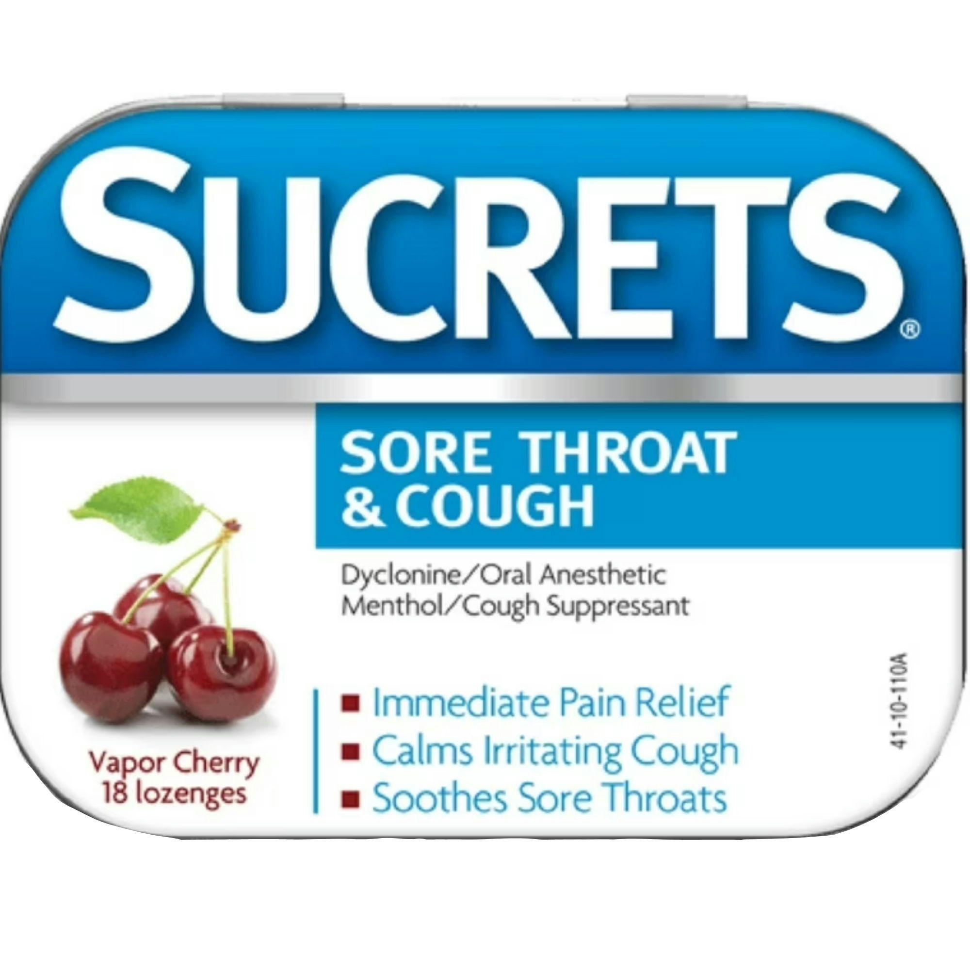 Sucrets Sore Throat Cough and Dry Mouth Cough Drops
