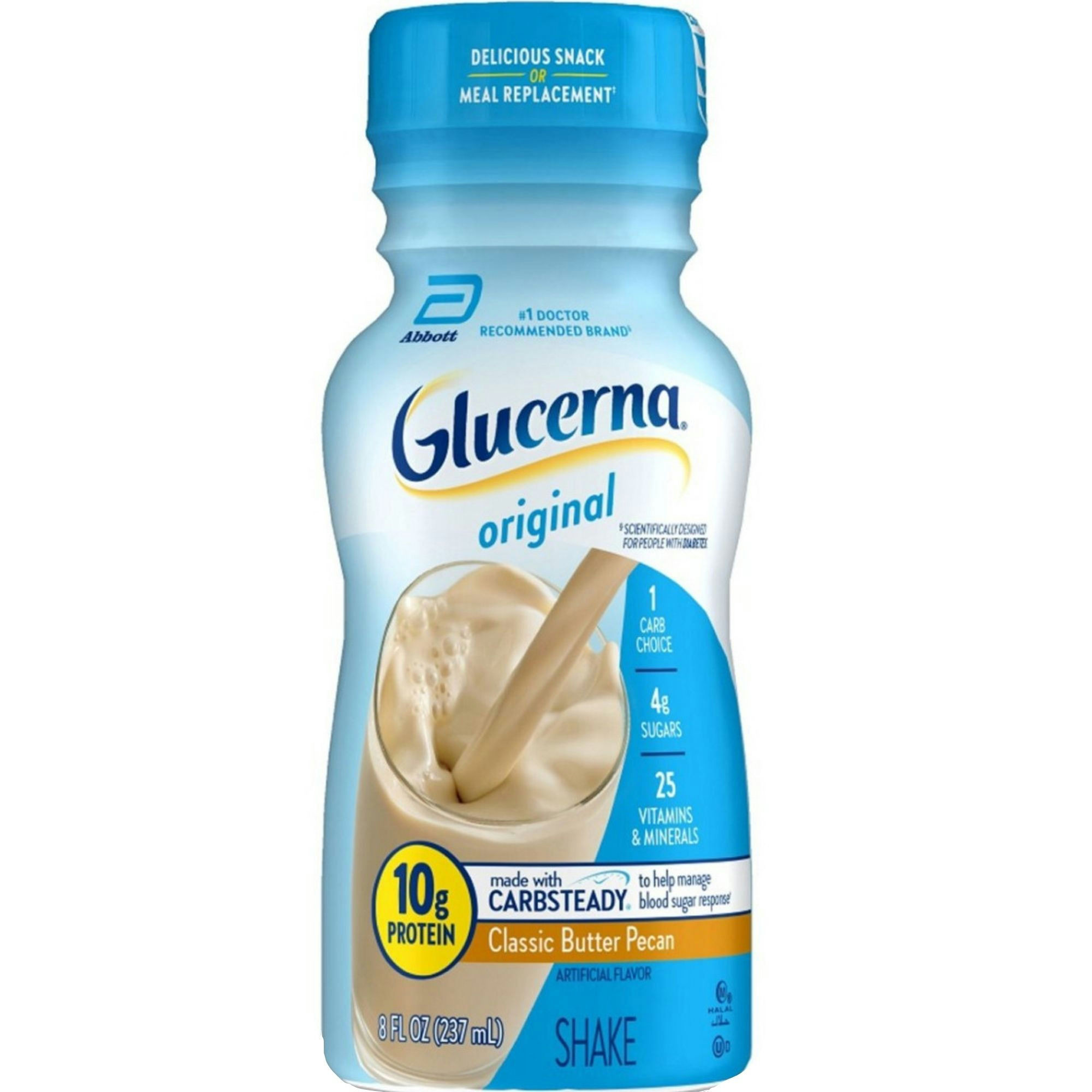 Glucerna Original Diabetic Shake, Butter Pecan