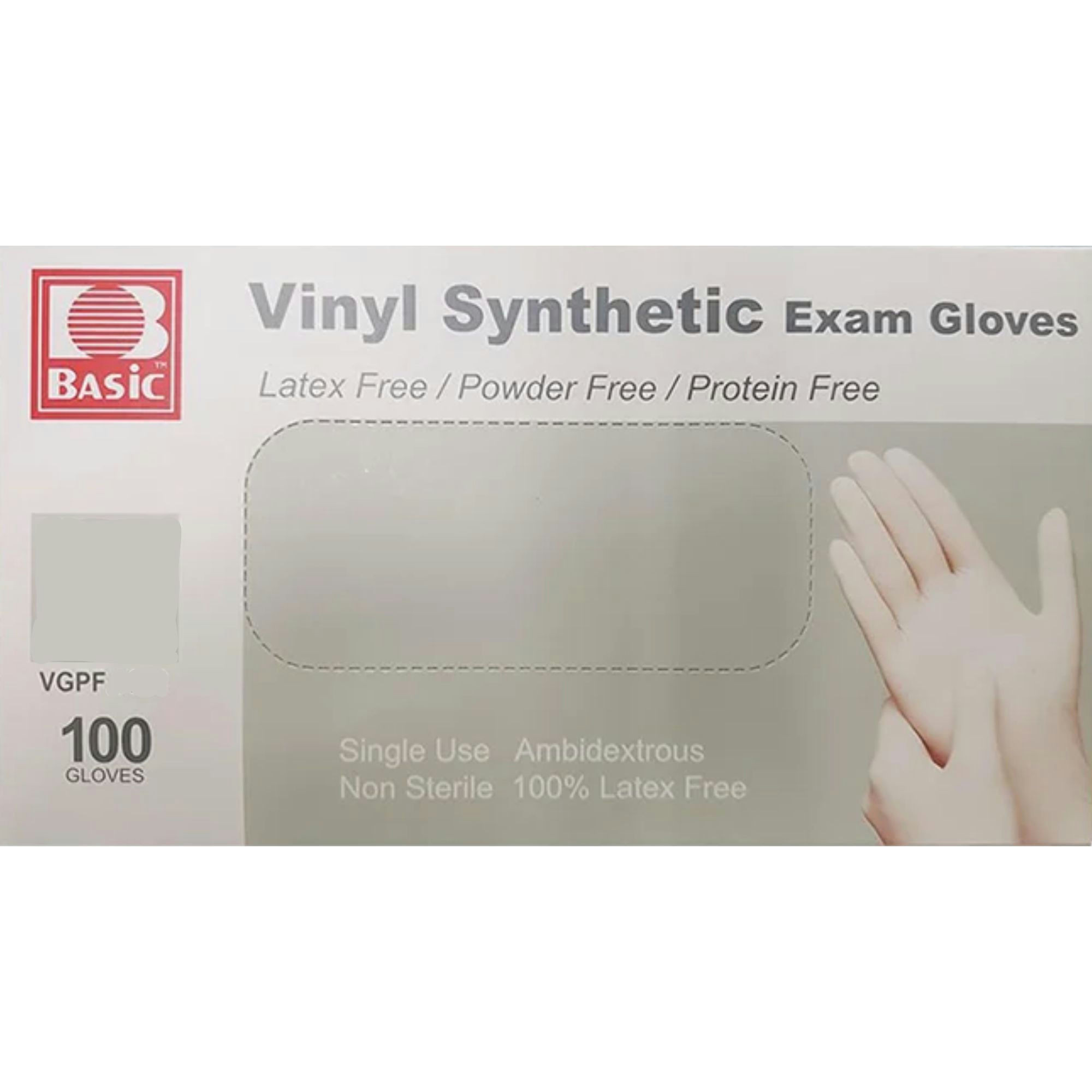 Intco Vinyl Synthetic Powder-Free Exam Gloves