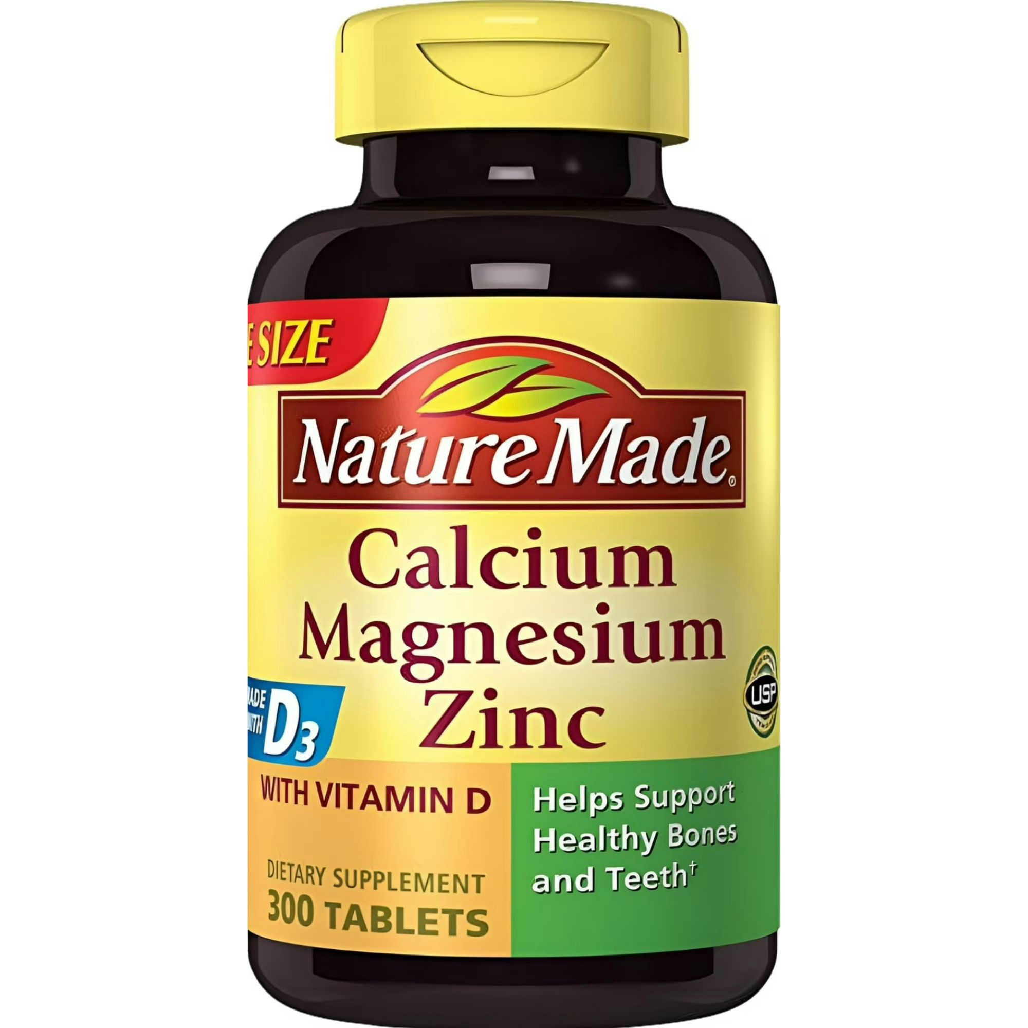 Nature Made Calcium, Magnesium & Zinc with Vitamin D Tablets