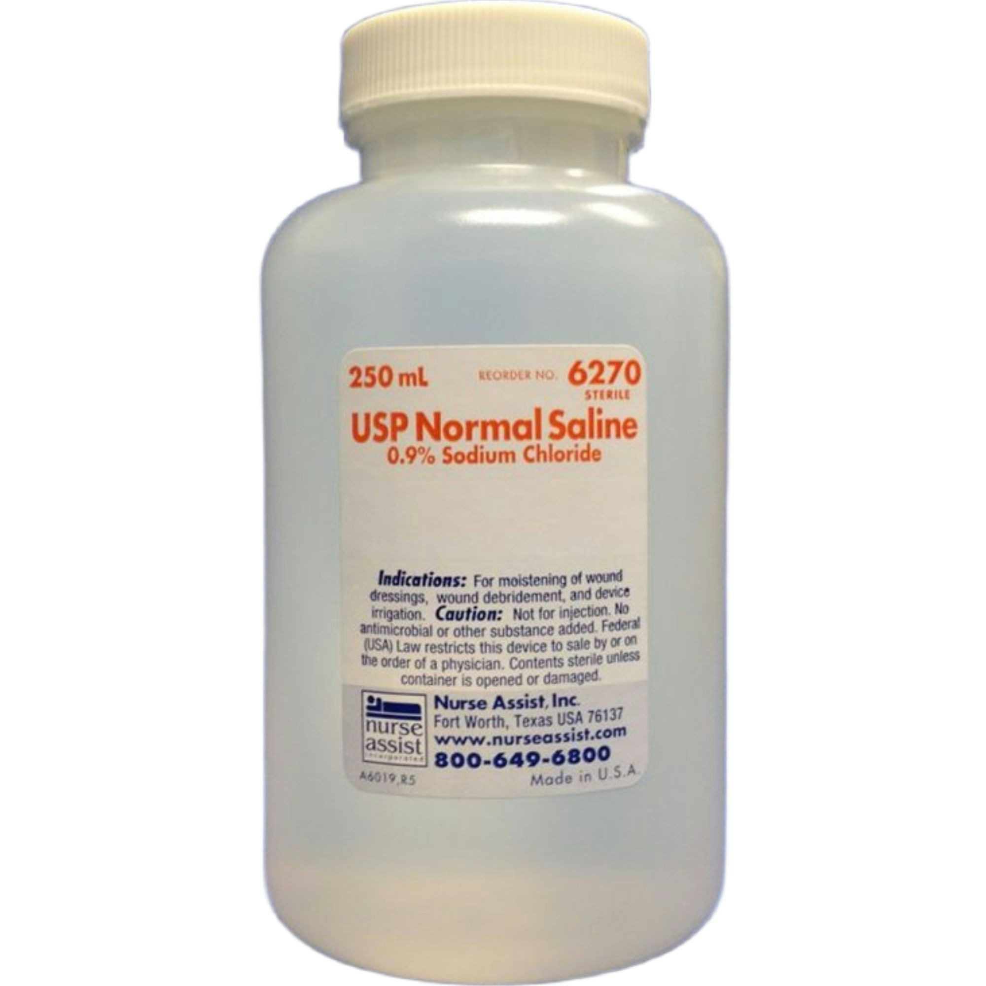 Nurse Assist USP Normal Sterile Saline Solution