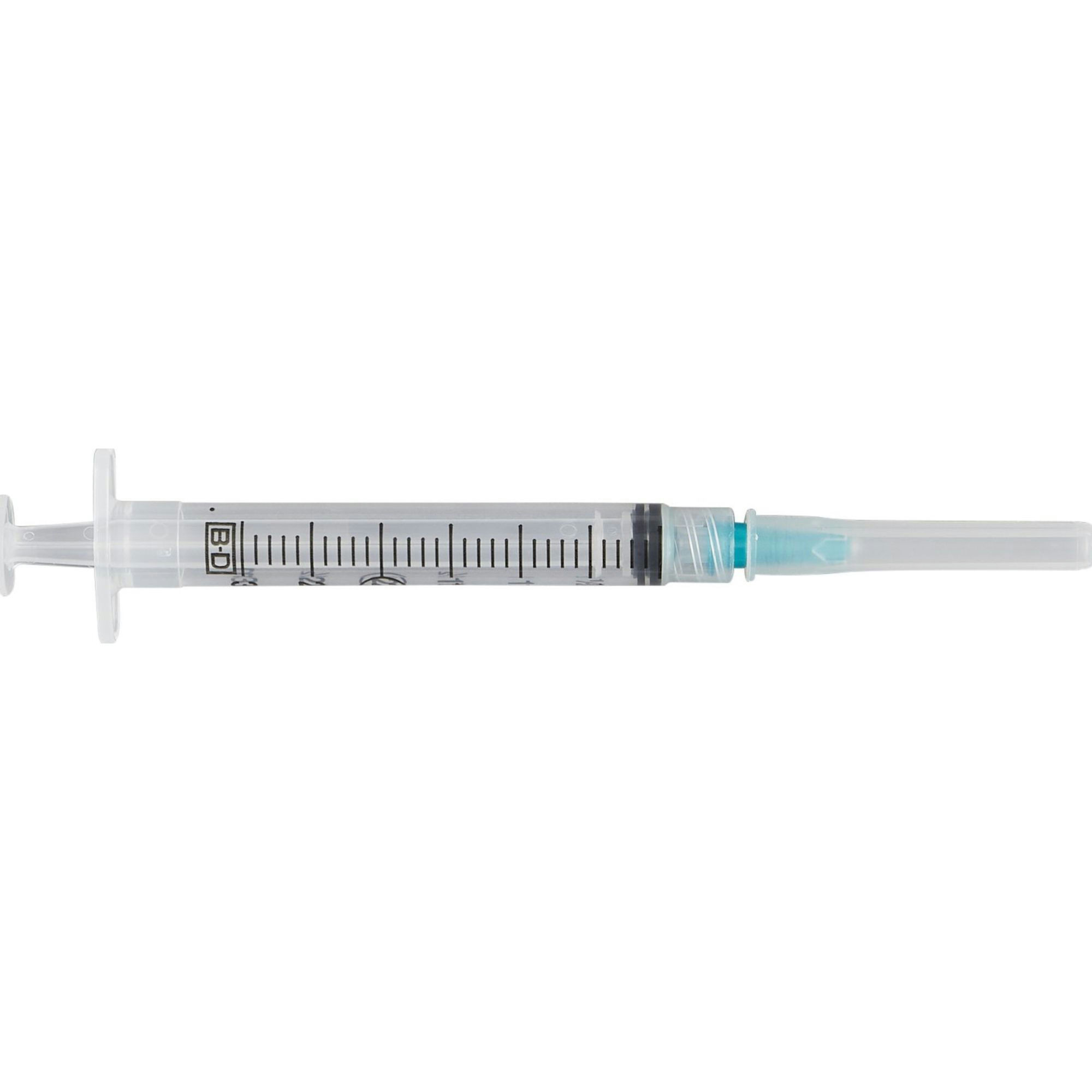 BD Luer-Lok Syringe with Attached Needle, 23 gauge