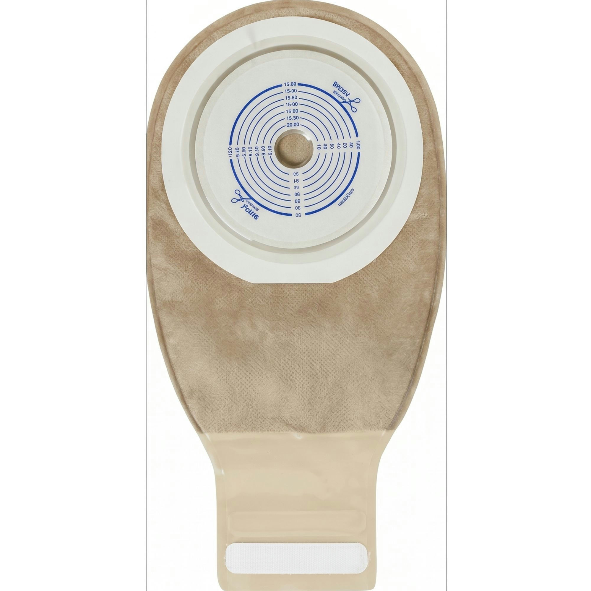 ConvaTec Esteem One-Piece Drainable Pouch with Stomahesive, Cut-to-Fit