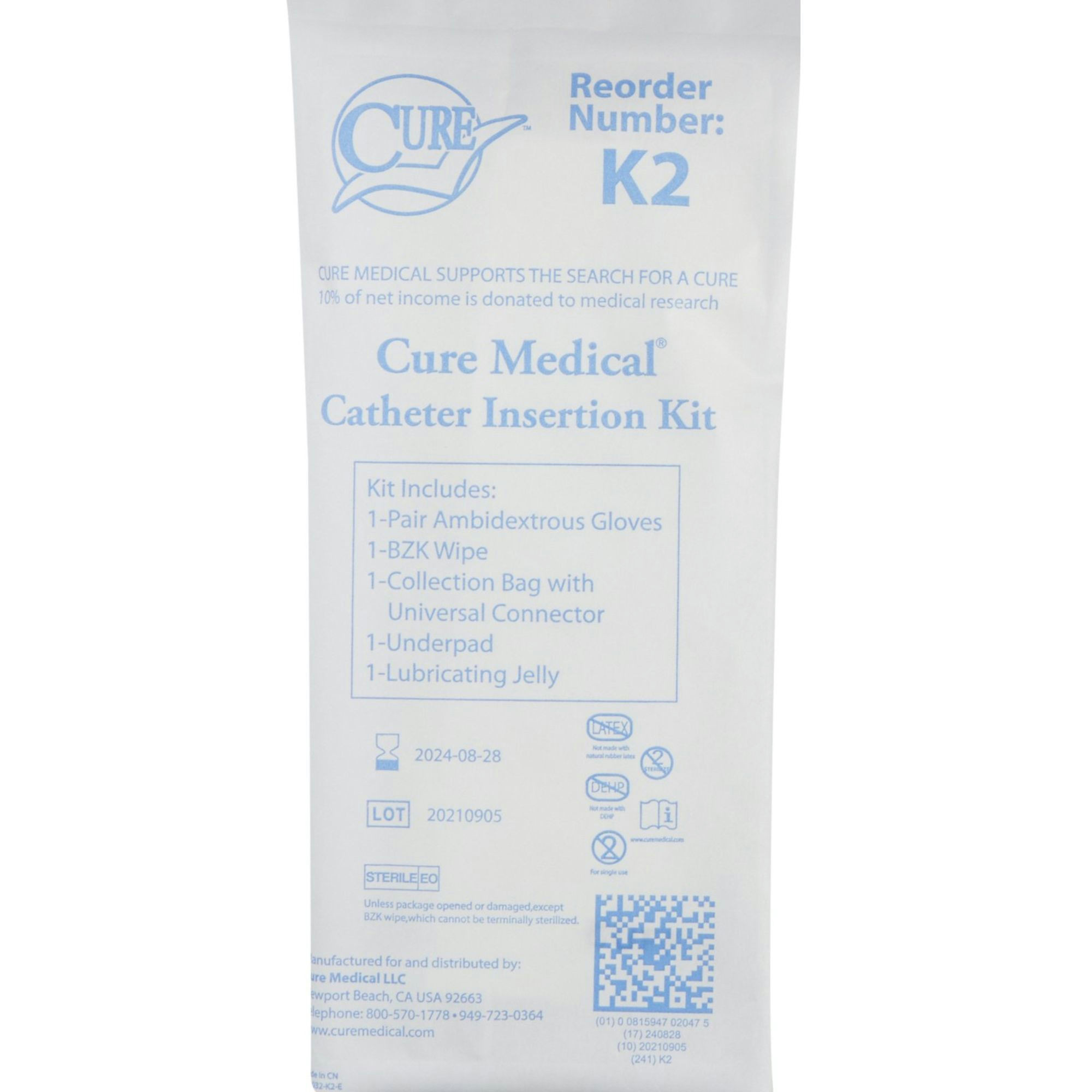 Cure Medical Catheter Insertion Kit