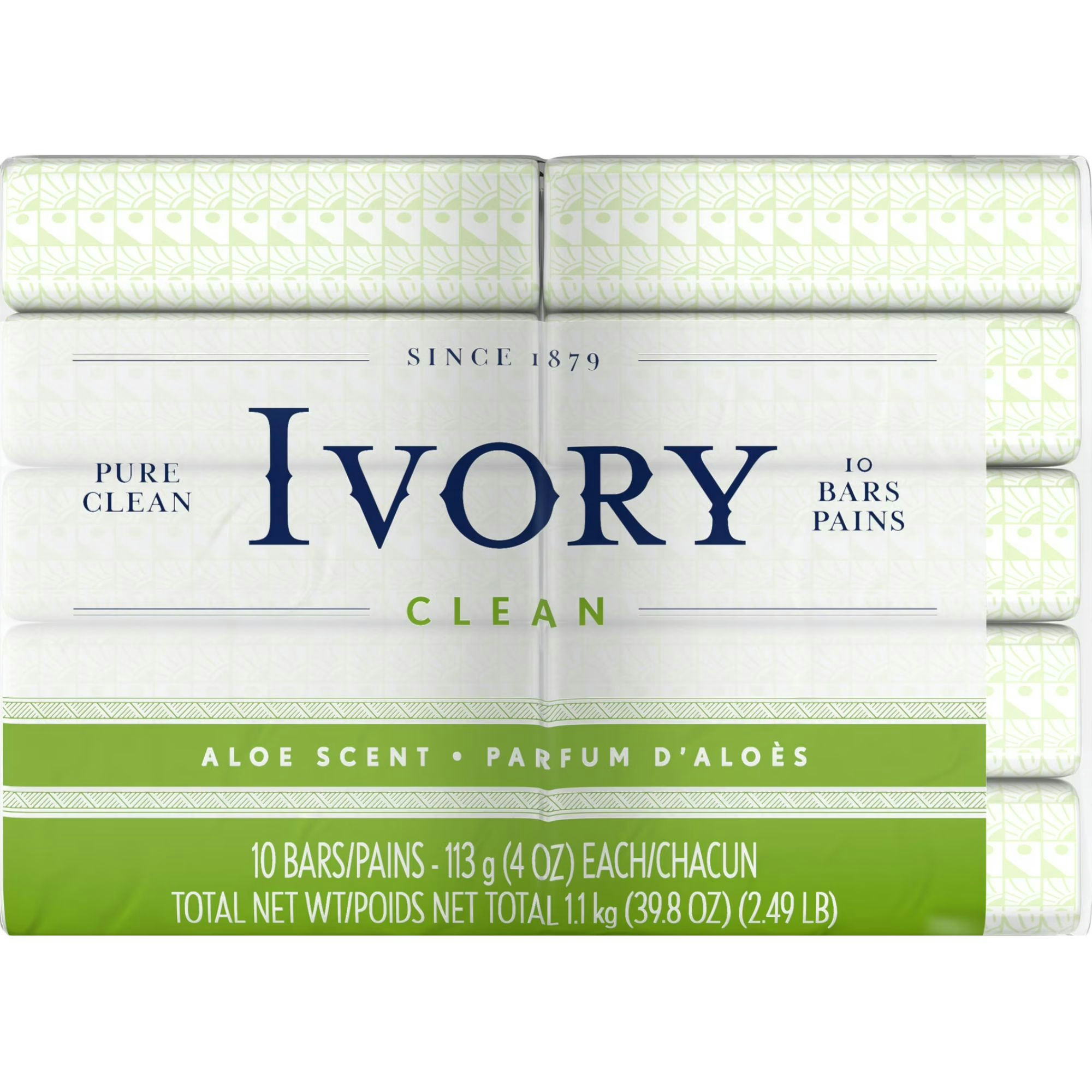 Ivory Gentle Bar Soap Soothing with Aloe