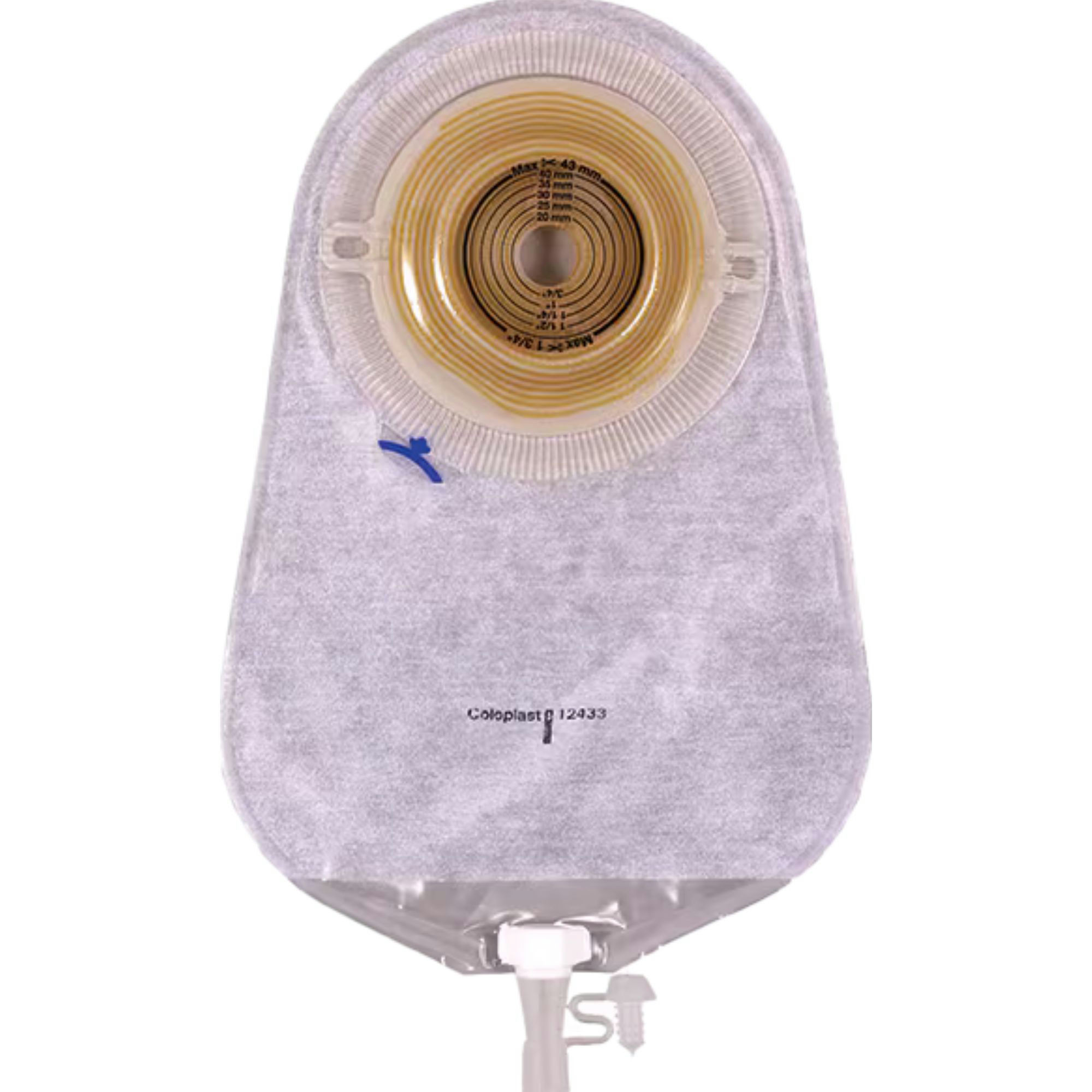 Coloplast Assura Convex Deep 1-Piece Transparent Urostomy Pouch, Cut-to-Fit
