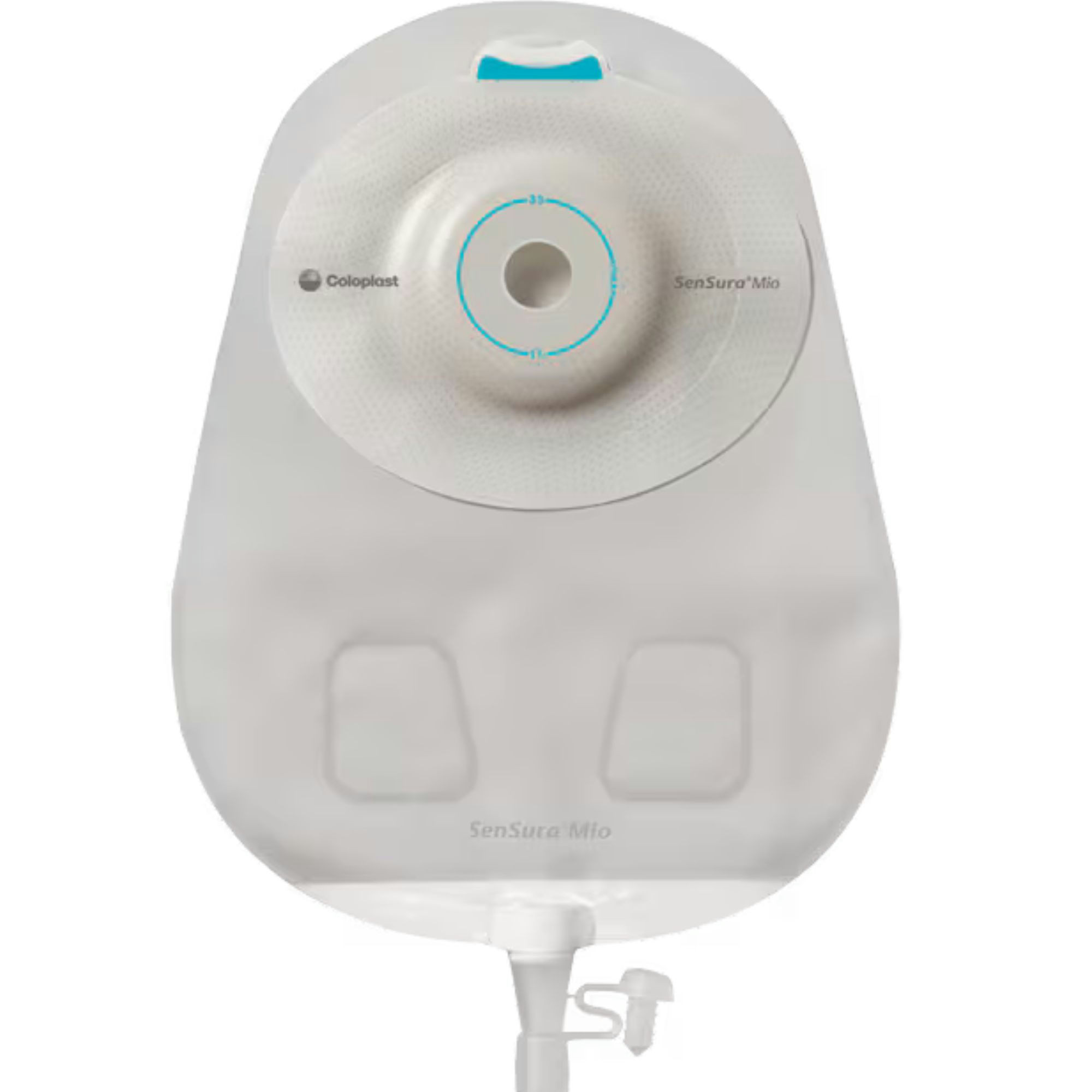 Coloplast SenSura Mio Convex Light 1-Piece Transparent Urostomy Pouch