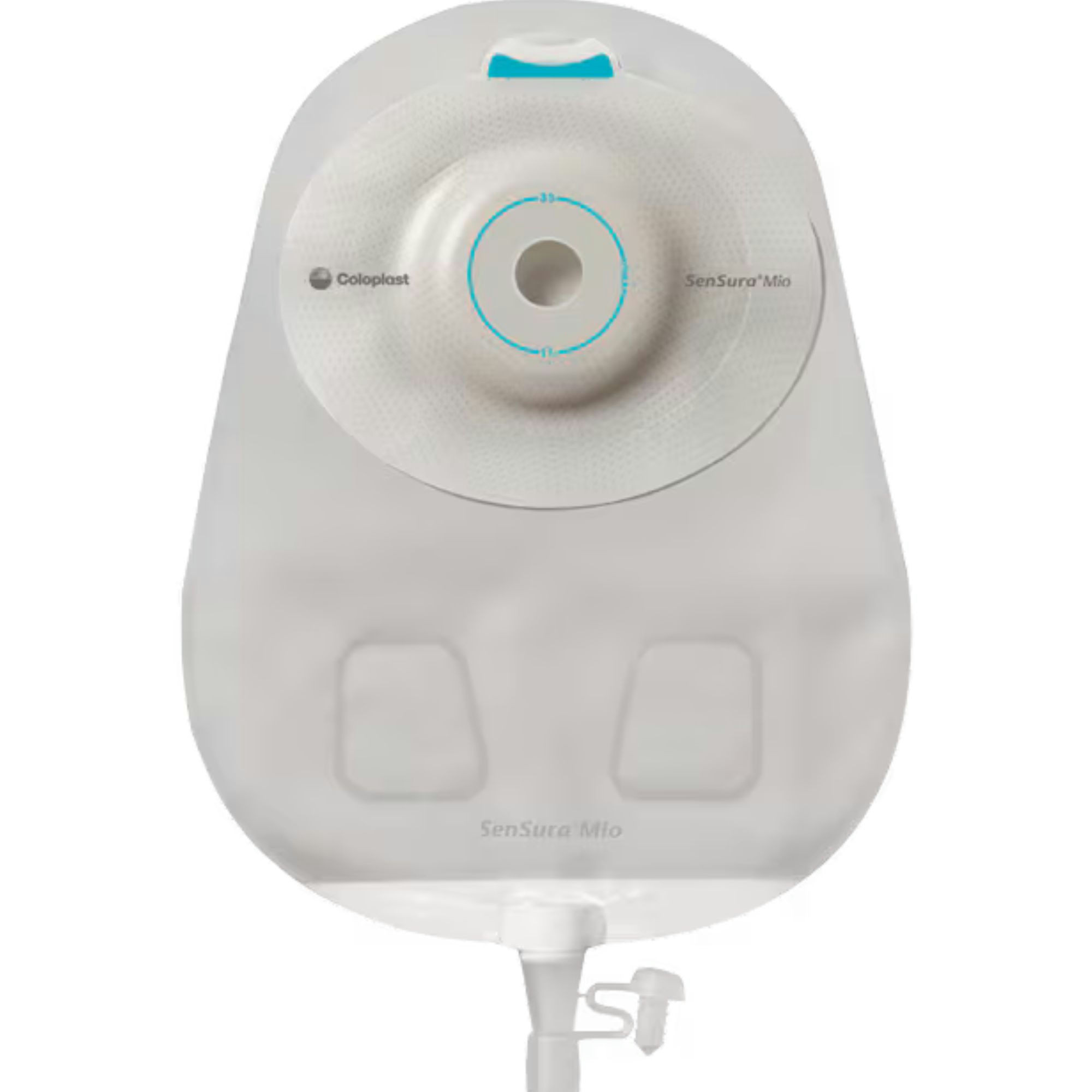 Coloplast SenSura Mio Convex Light 1-Piece Urostomy Transparent Pouch, Pre-Cut