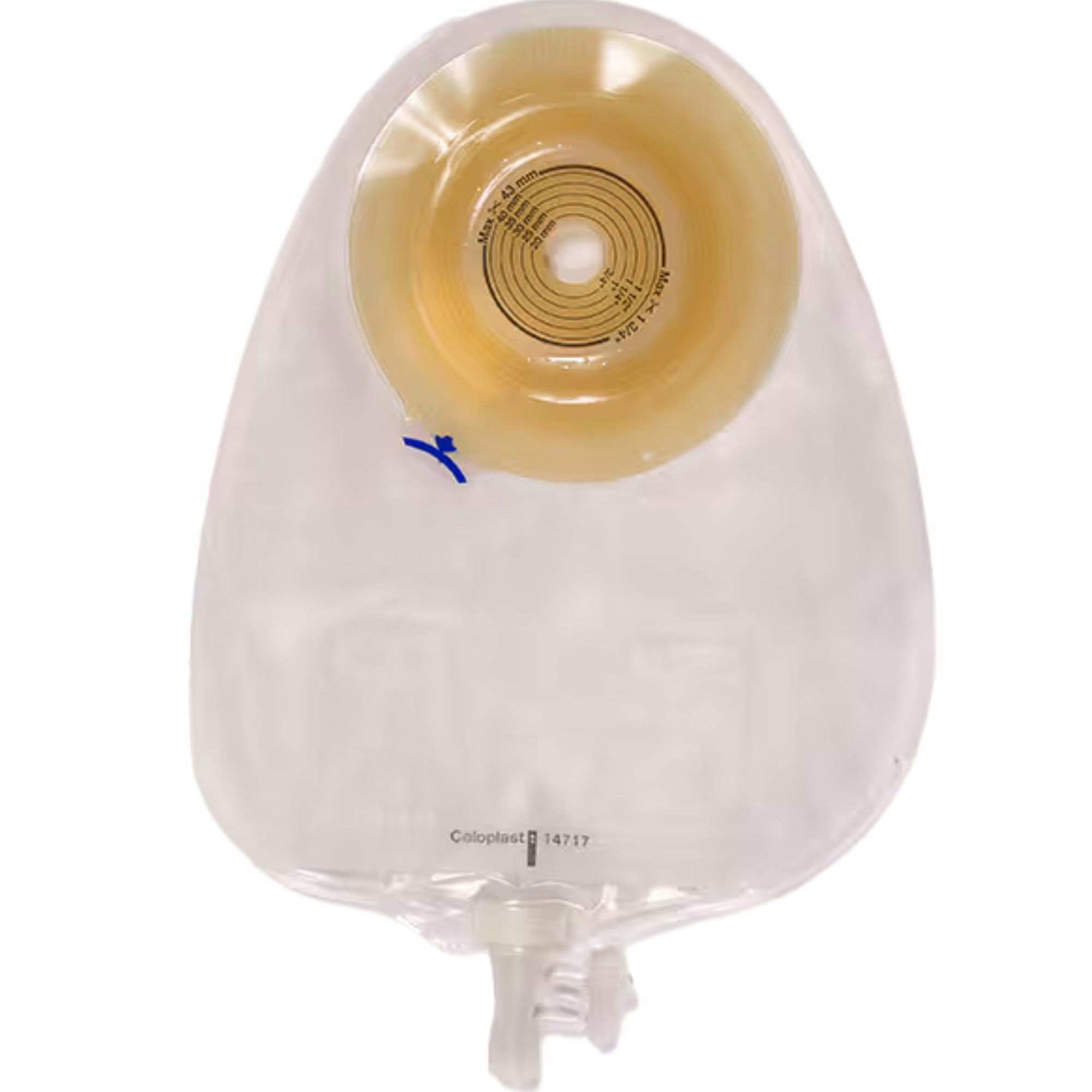 Coloplast Assura Convex Light 1-Piece Transparent Urostomy Pouch, Cut-to-Fit
