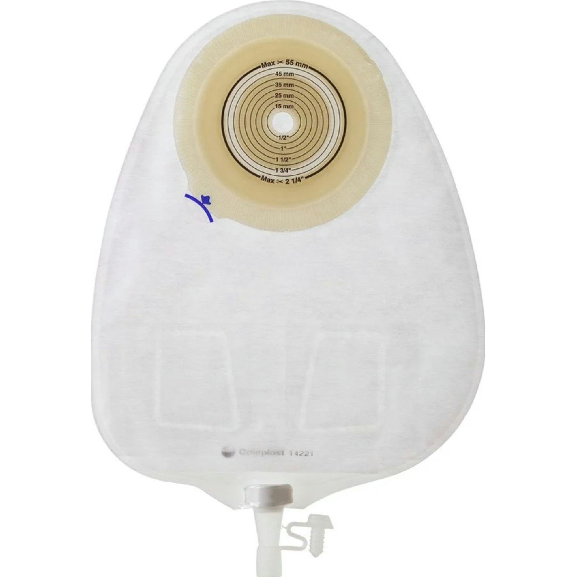 Coloplast Assura Original 1-Piece Transparent Urostomy Pouch, Cut-to-Fit