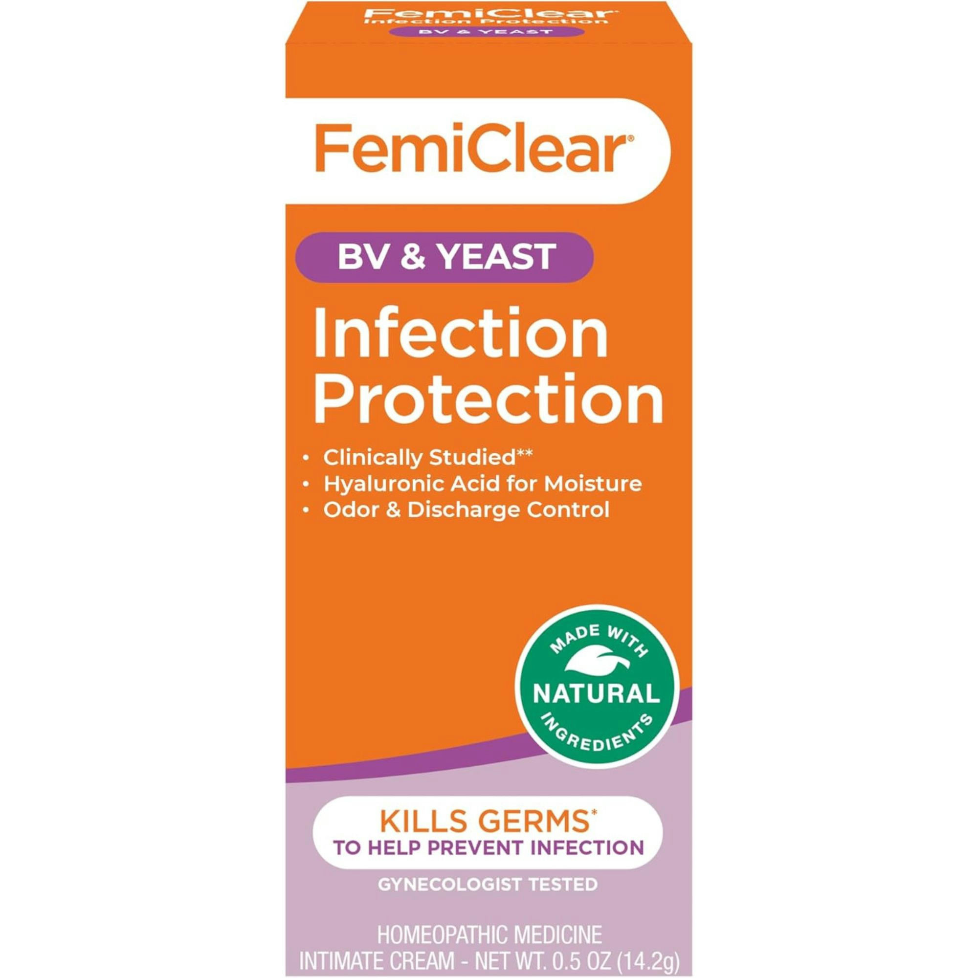 FemiClear BV & Yeast Infection Protection Cream