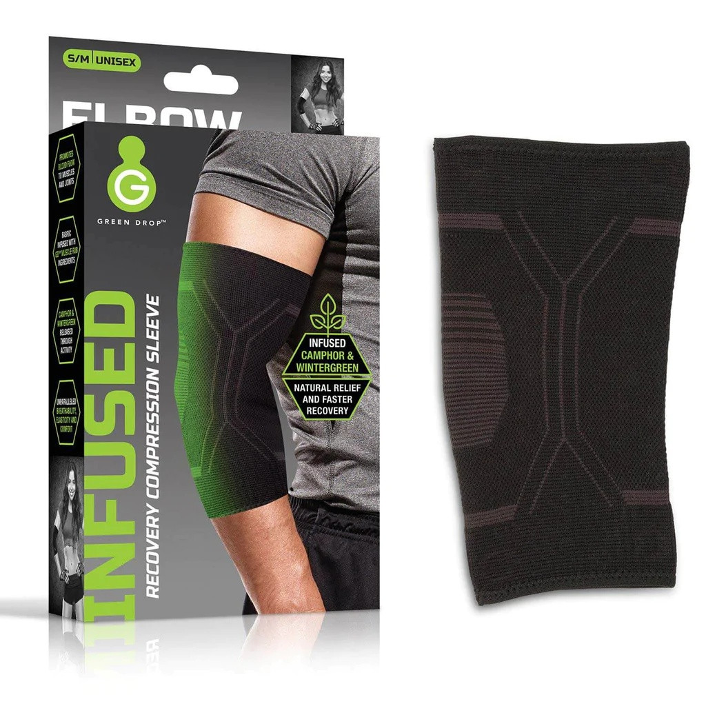 Green Drop Professional Elbow Compression Sleeve
