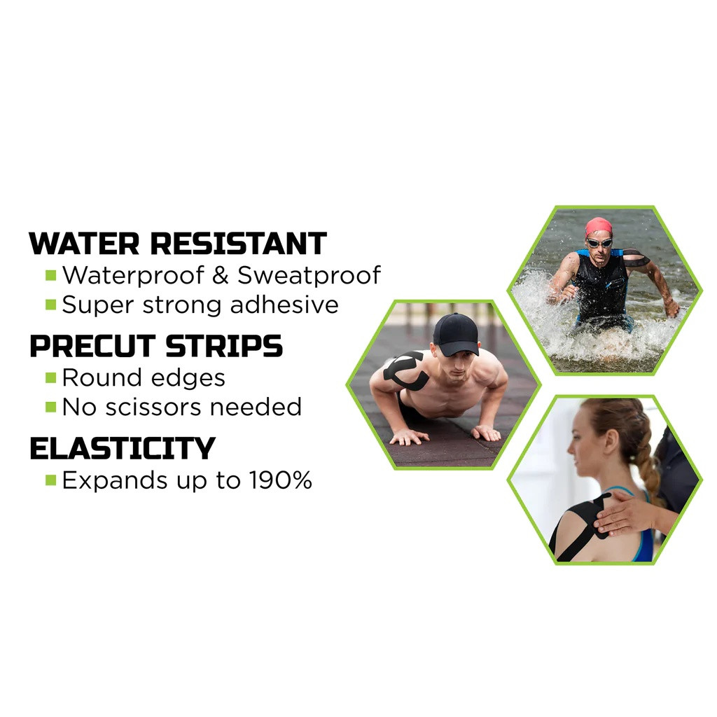 Green Drop Professional Kinesiology Infused Tape