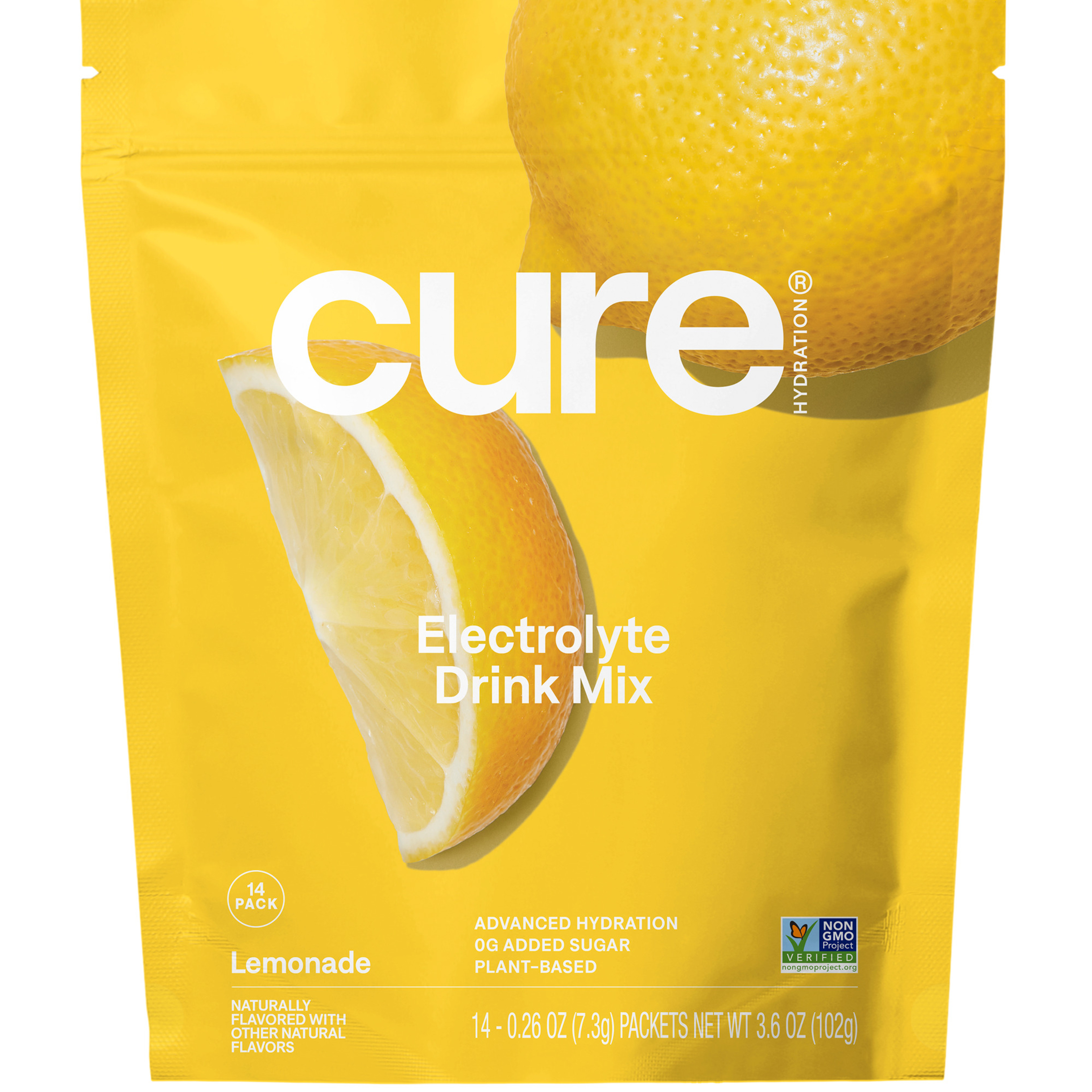 Cure Hydration Electrolyte Drink Mix, Lemonade