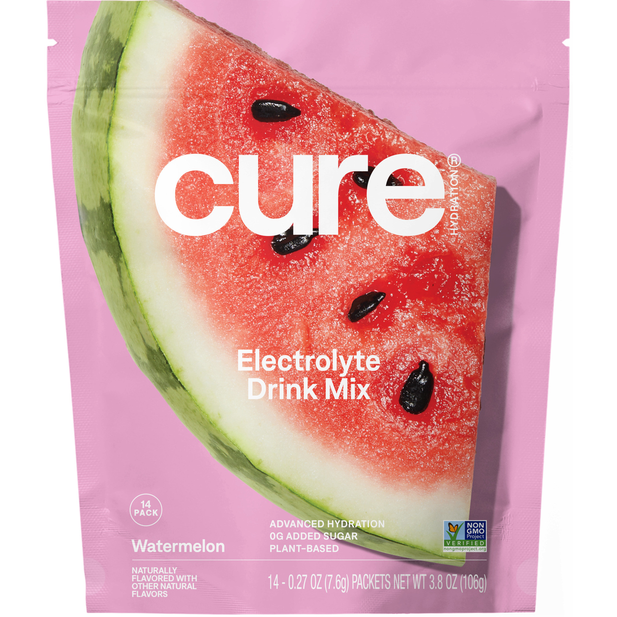 Cure Hydration Electrolyte Drink Mix, Watermelon