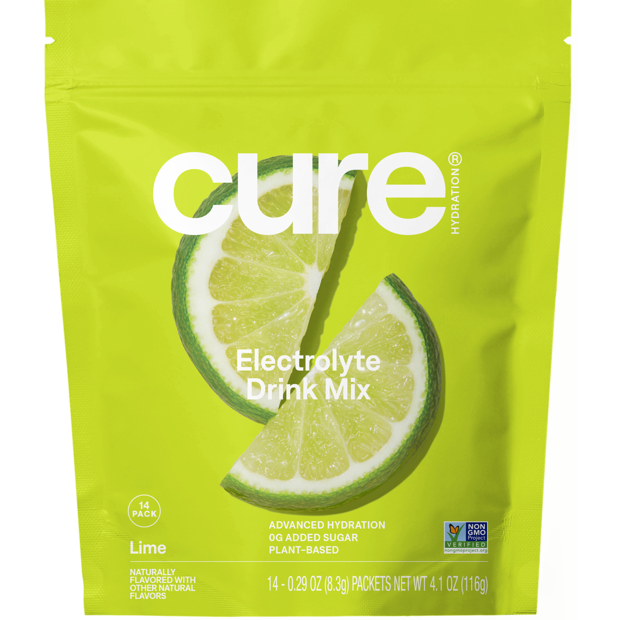 Cure Hydration Electrolyte Drink Mix, Lime
