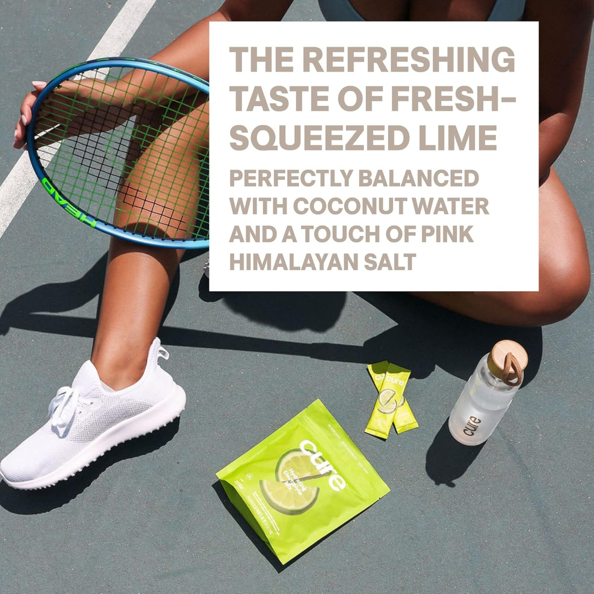 Cure Hydration Electrolyte Drink Mix, Lime