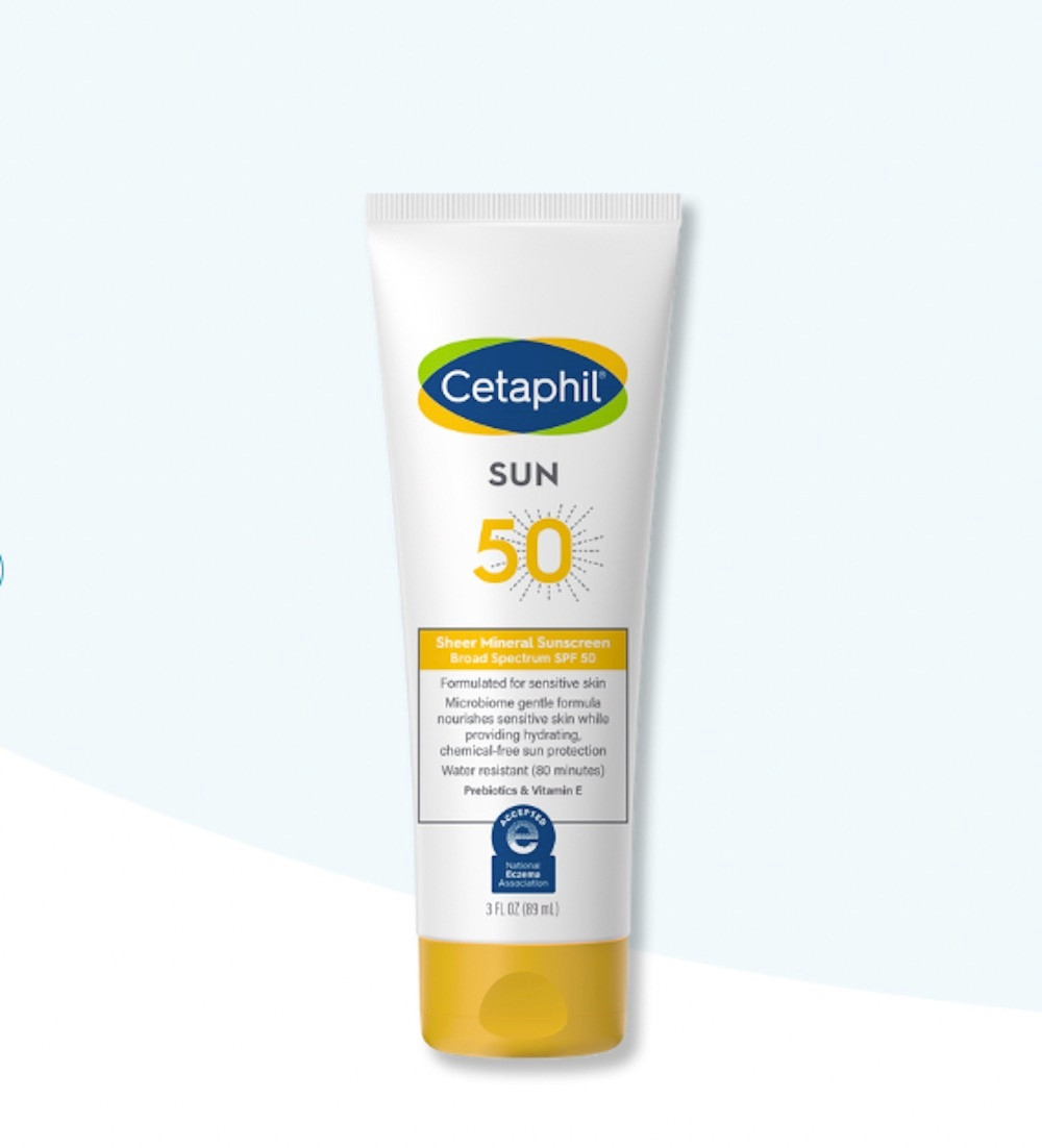 Cetaphil Sheer Mineral Sunscreen Broad Spectrum SPF 50