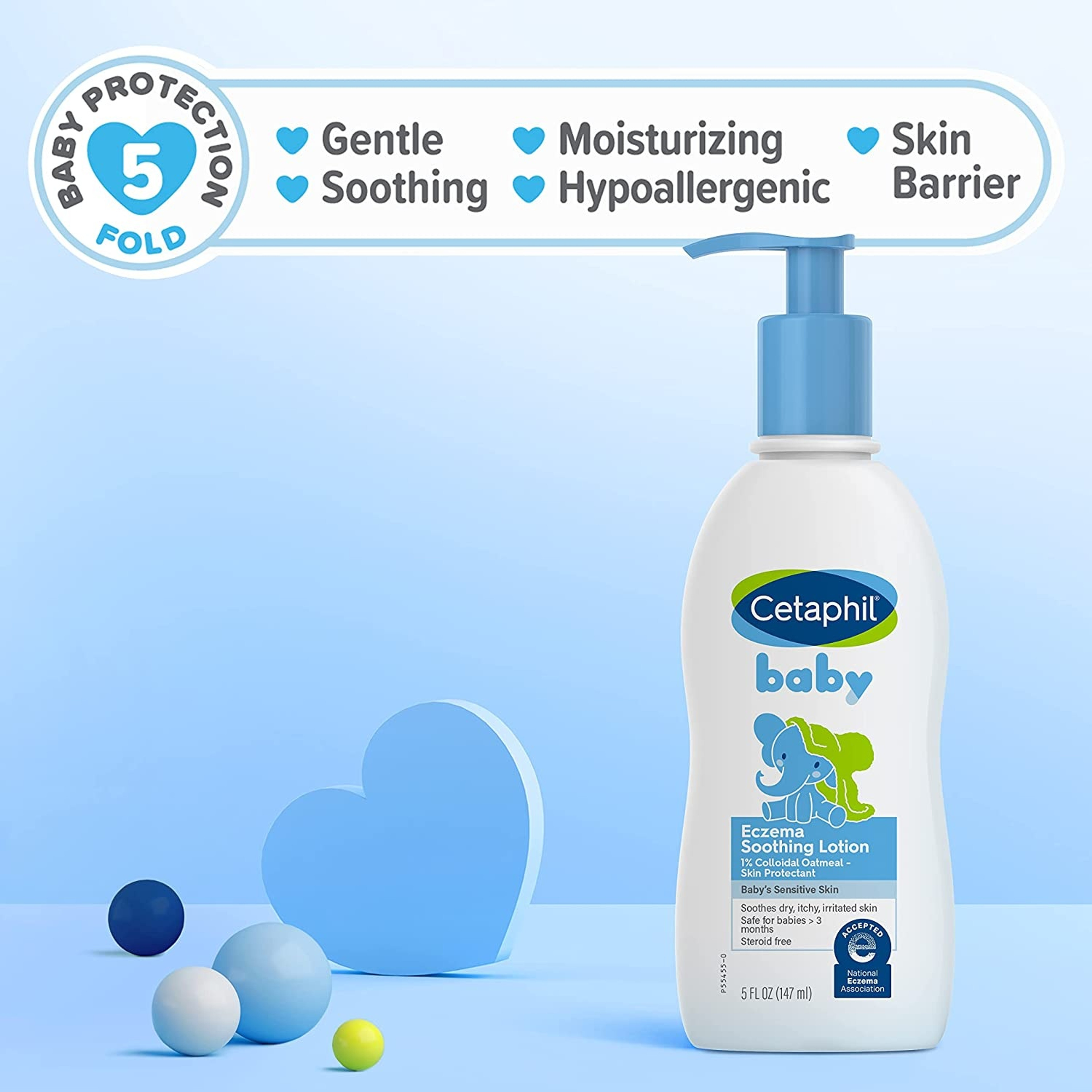 Cetaphil Baby Eczema Soothing Lotion with Colloidal Oatmeal