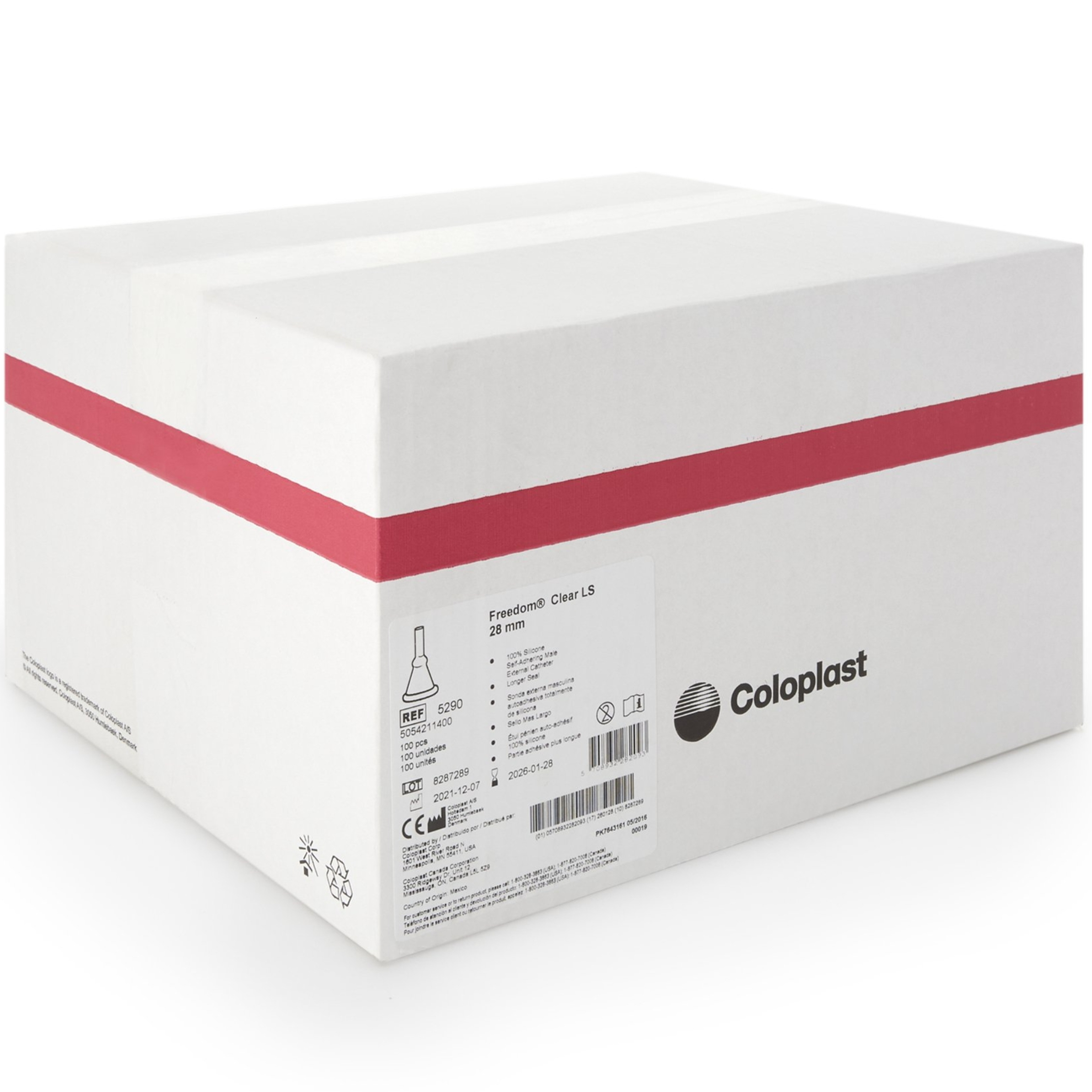 Coloplast Freedom Clear LS Male External Catheter