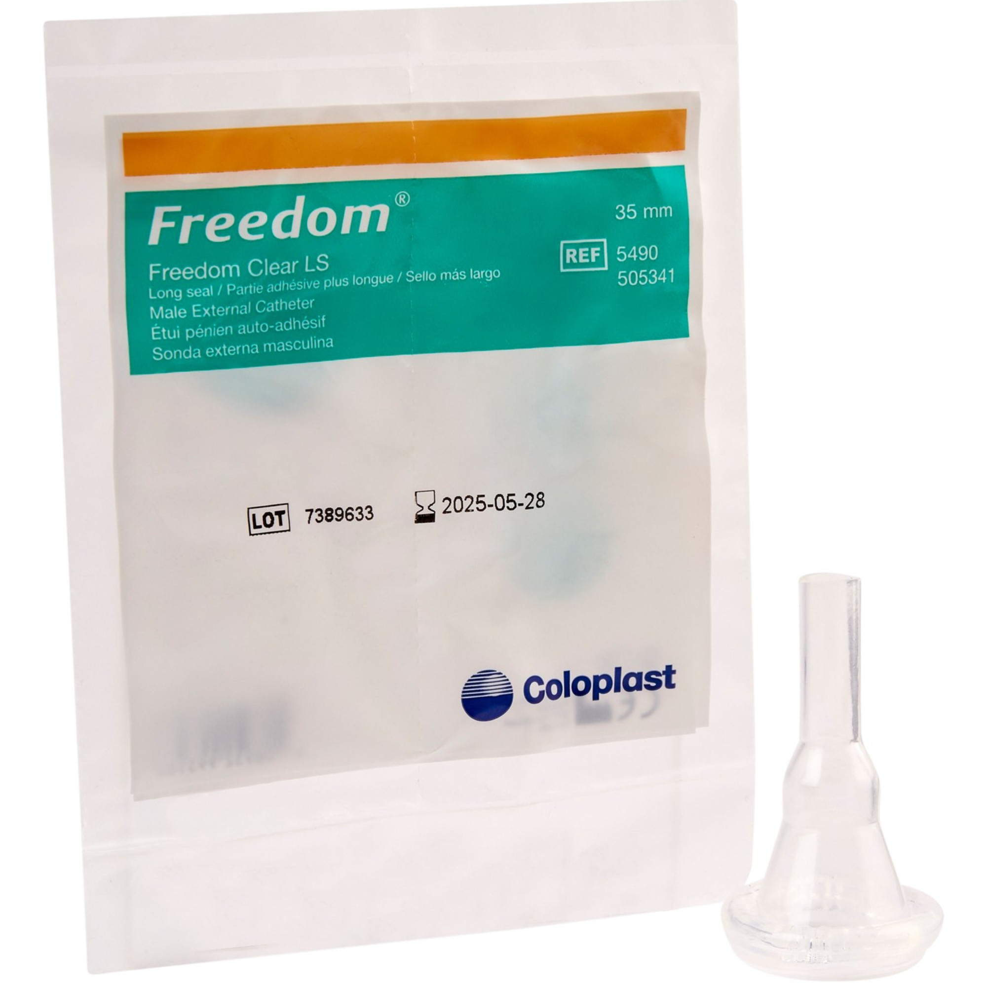 Coloplast Freedom Clear LS Male External Catheter