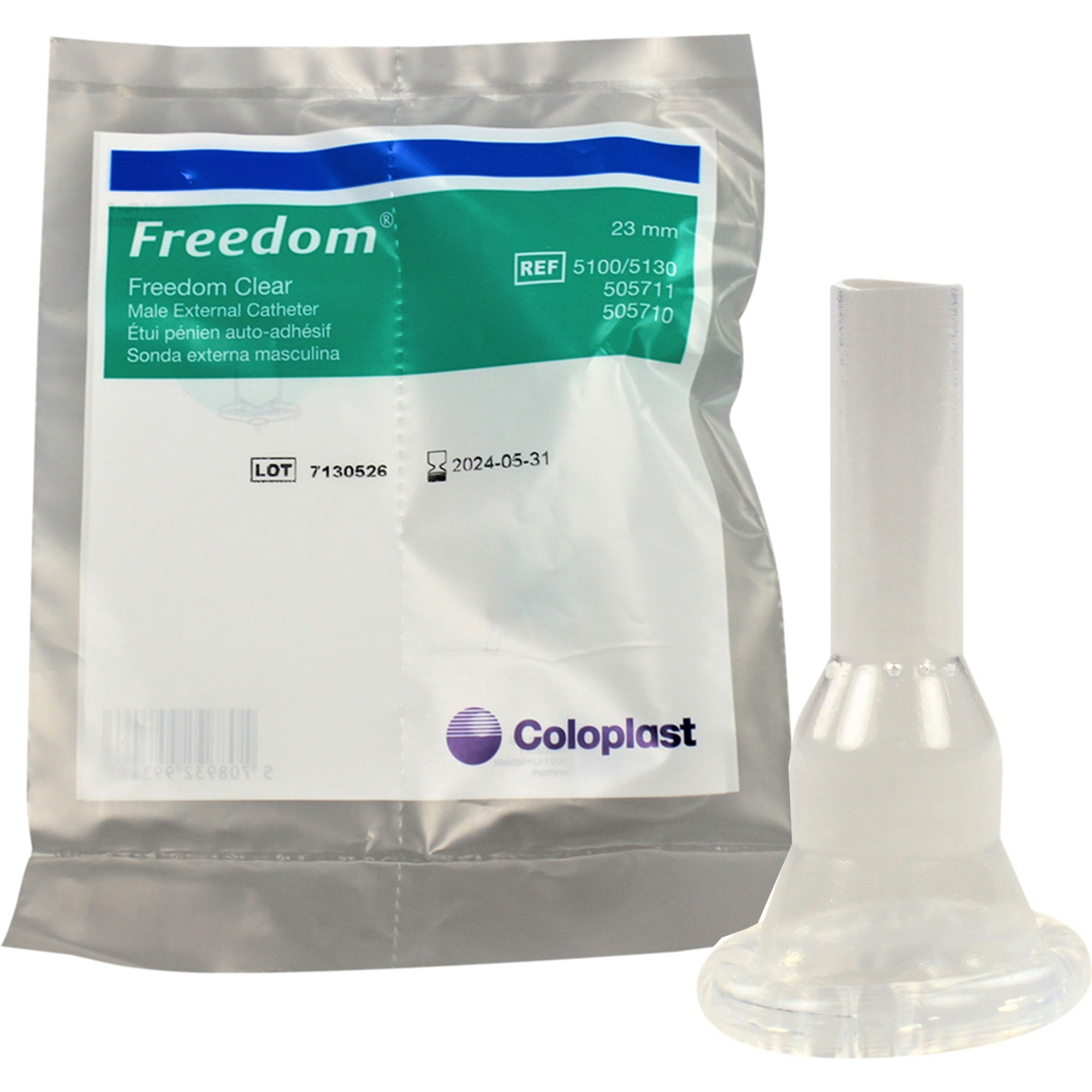 Coloplast Freedom Clear Male External Catheter