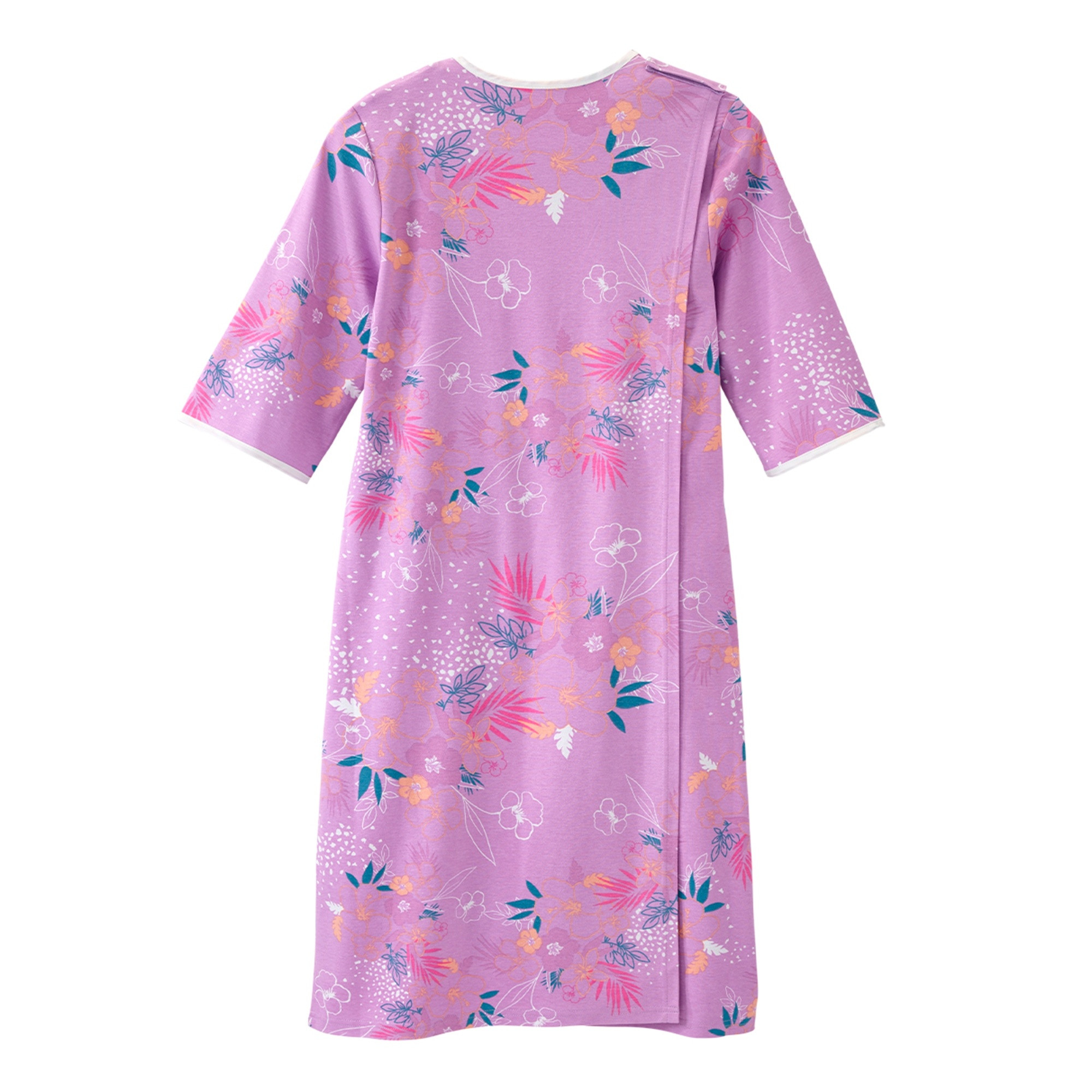 Silverts Women's Soft Hospital Gowns, Tropical