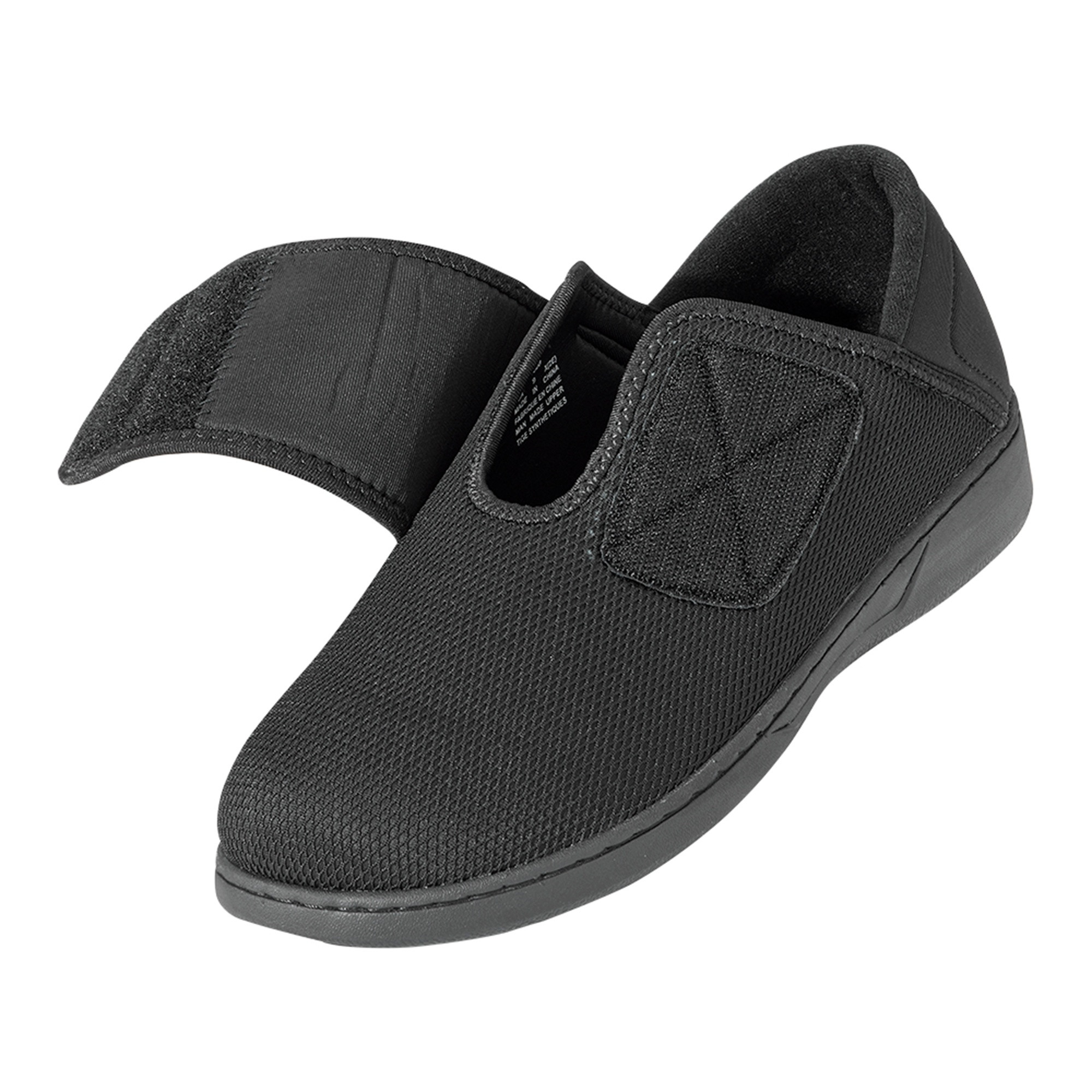 Silverts Extra Wide Women's Comfort Steps Shoes, Black