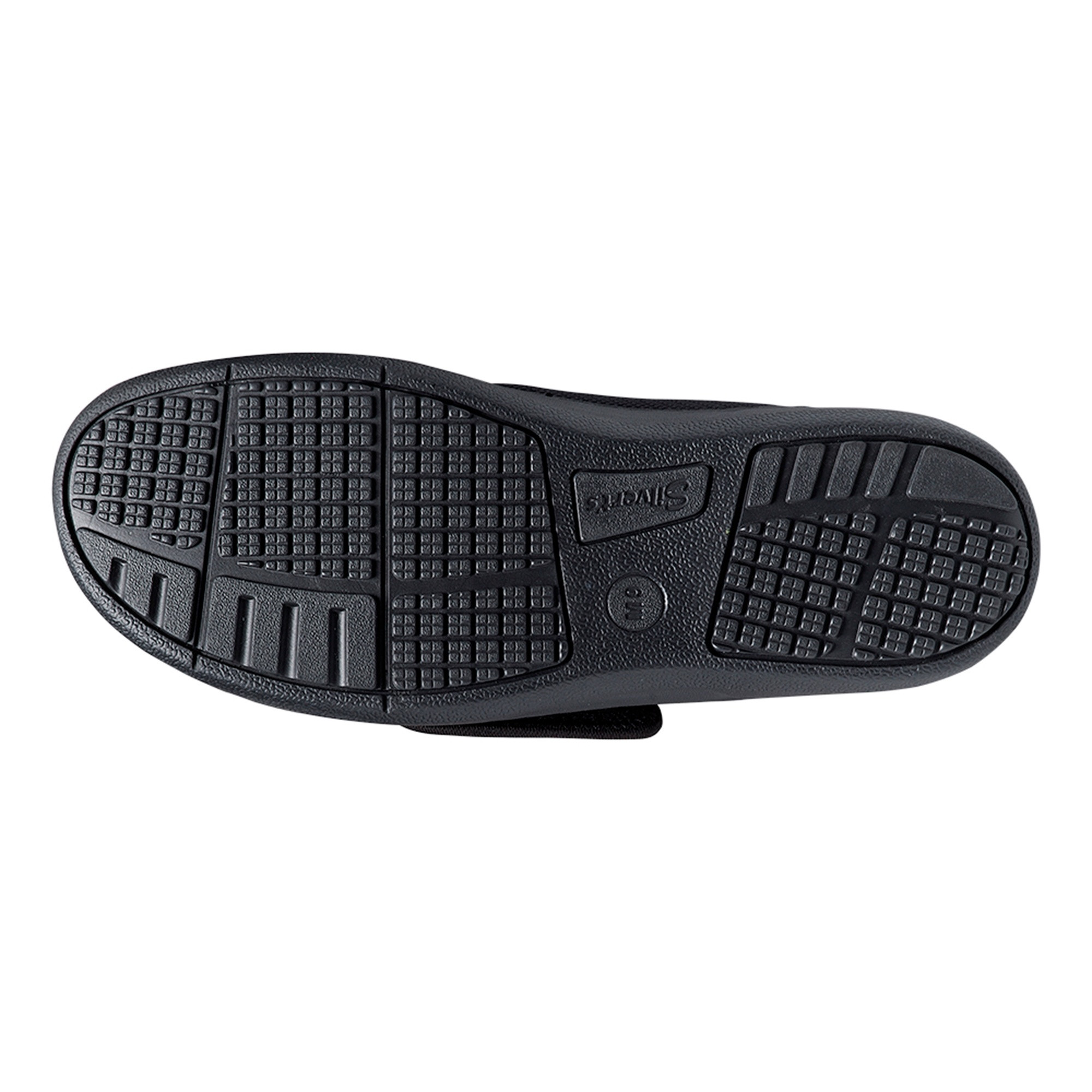 Silverts Extra Wide Men's Comfort Steps Shoes, Black