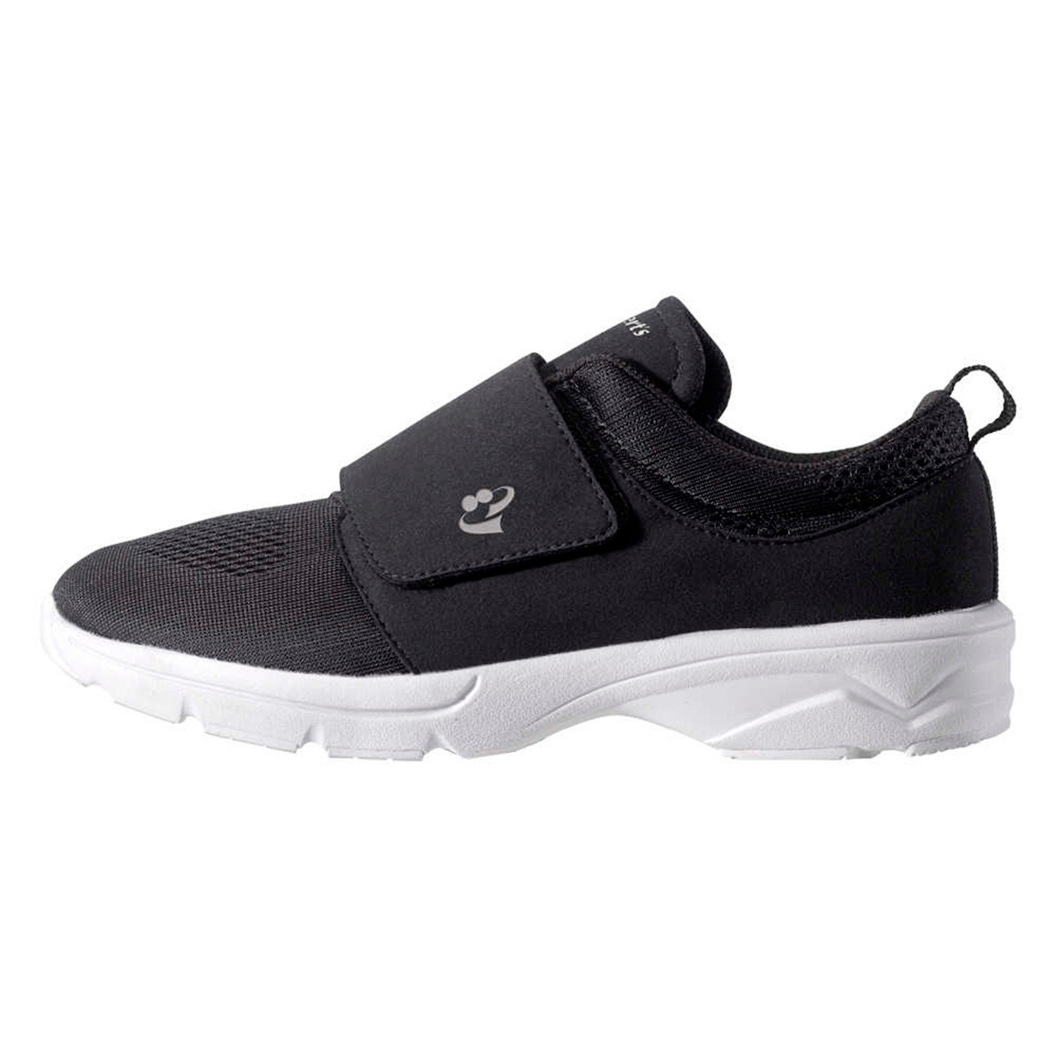 Silverts Men's Wide Ultra Lightweight Walking Shoes, Black