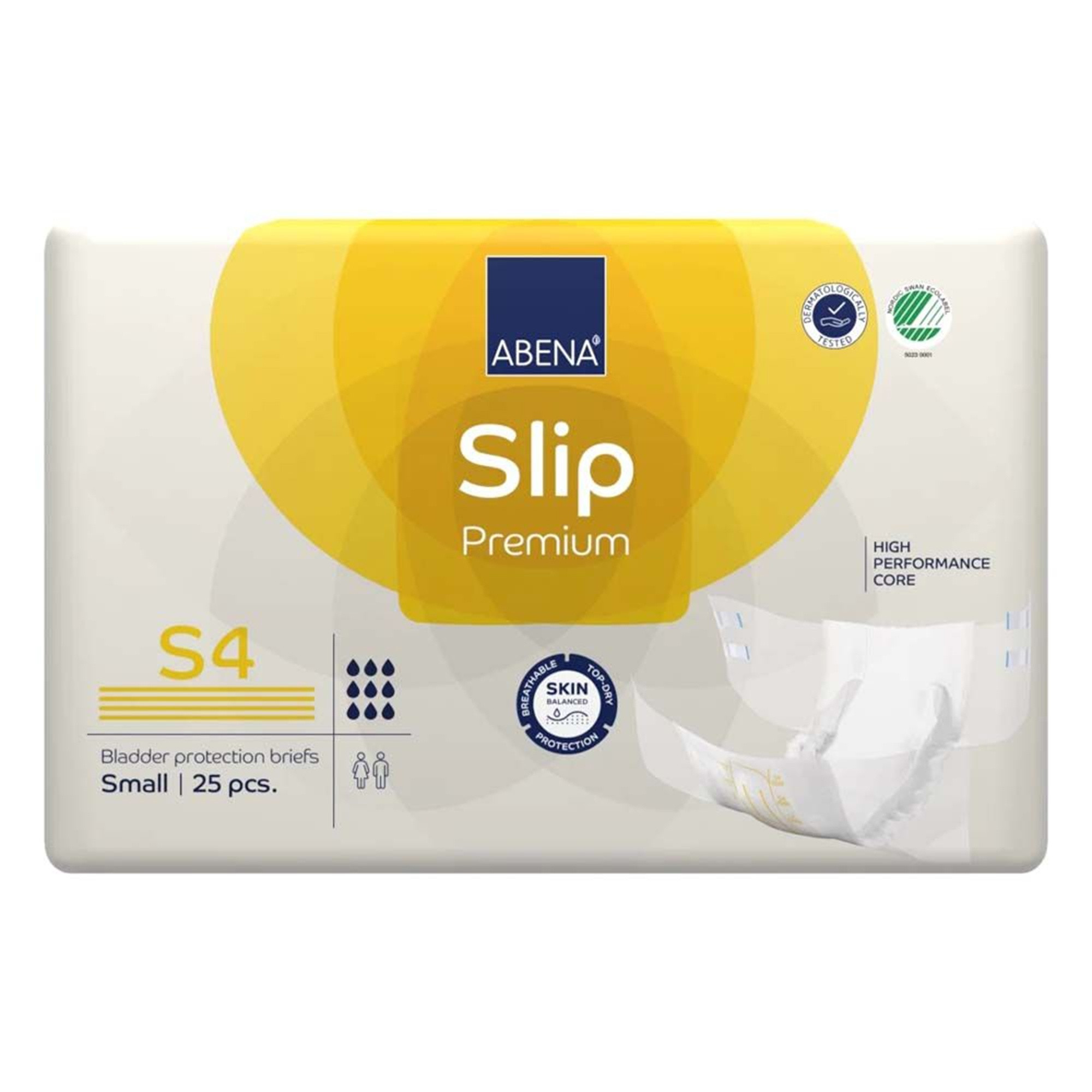 Abena Slip Premium Diapers with Tabs, Level 4s