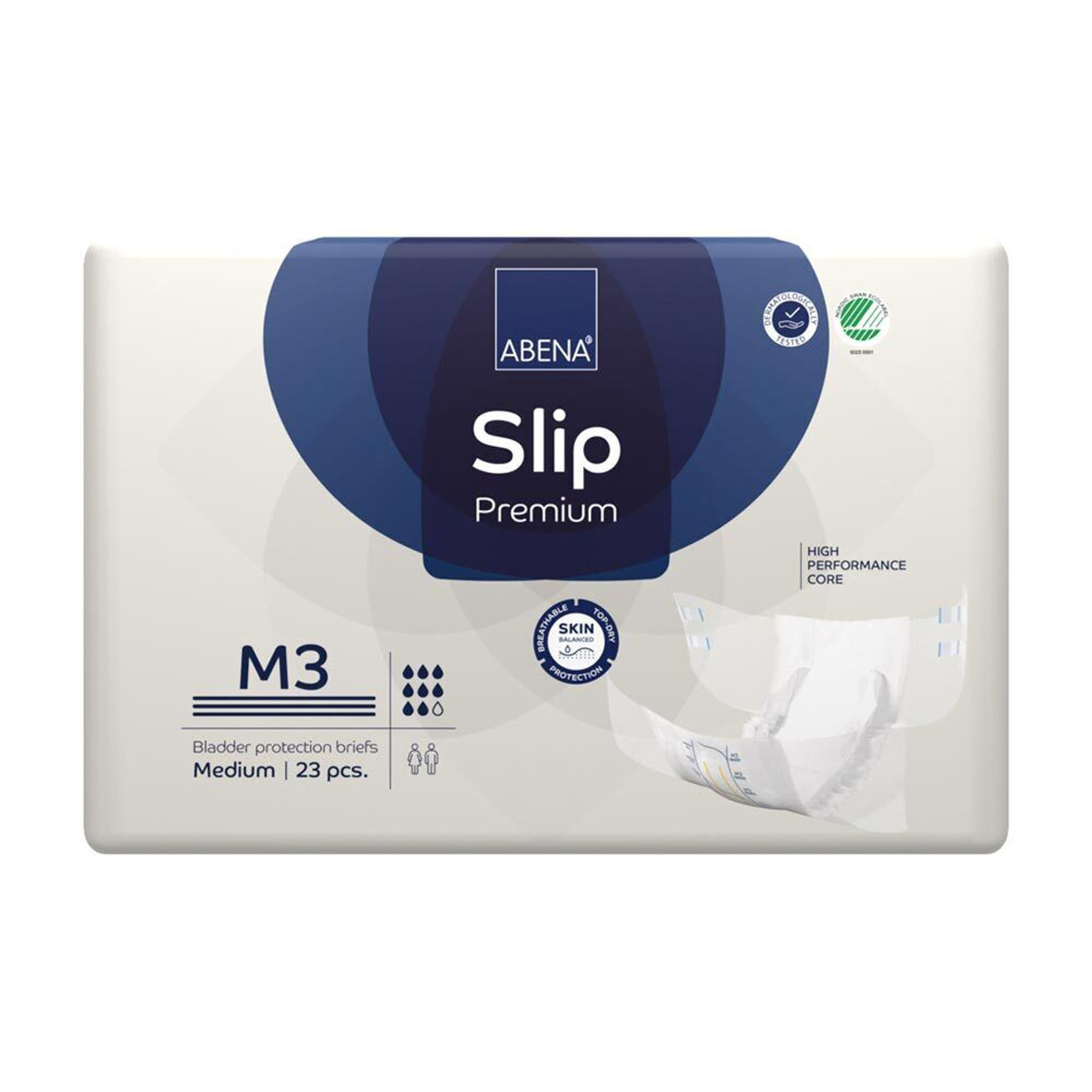 Abena Slip Premium Diapers with Tabs, Level 3s