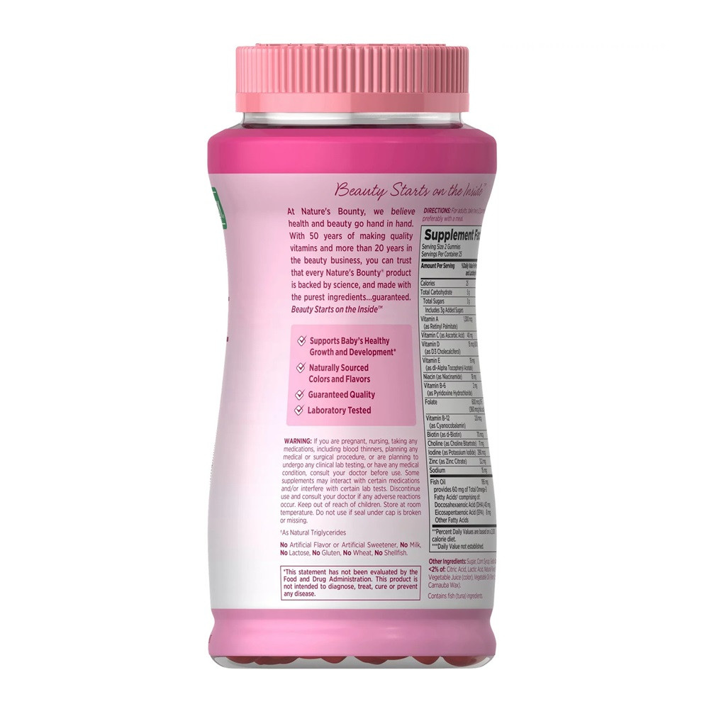 Nature's Bounty Essential Prenatal Gummy Vitamins