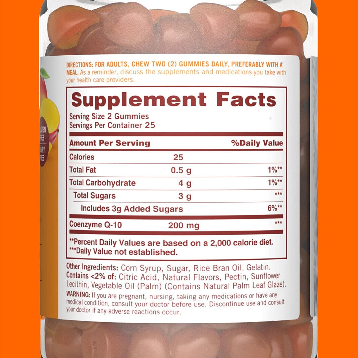 Sundown CoQ10 Supplement 200 mg Gummies