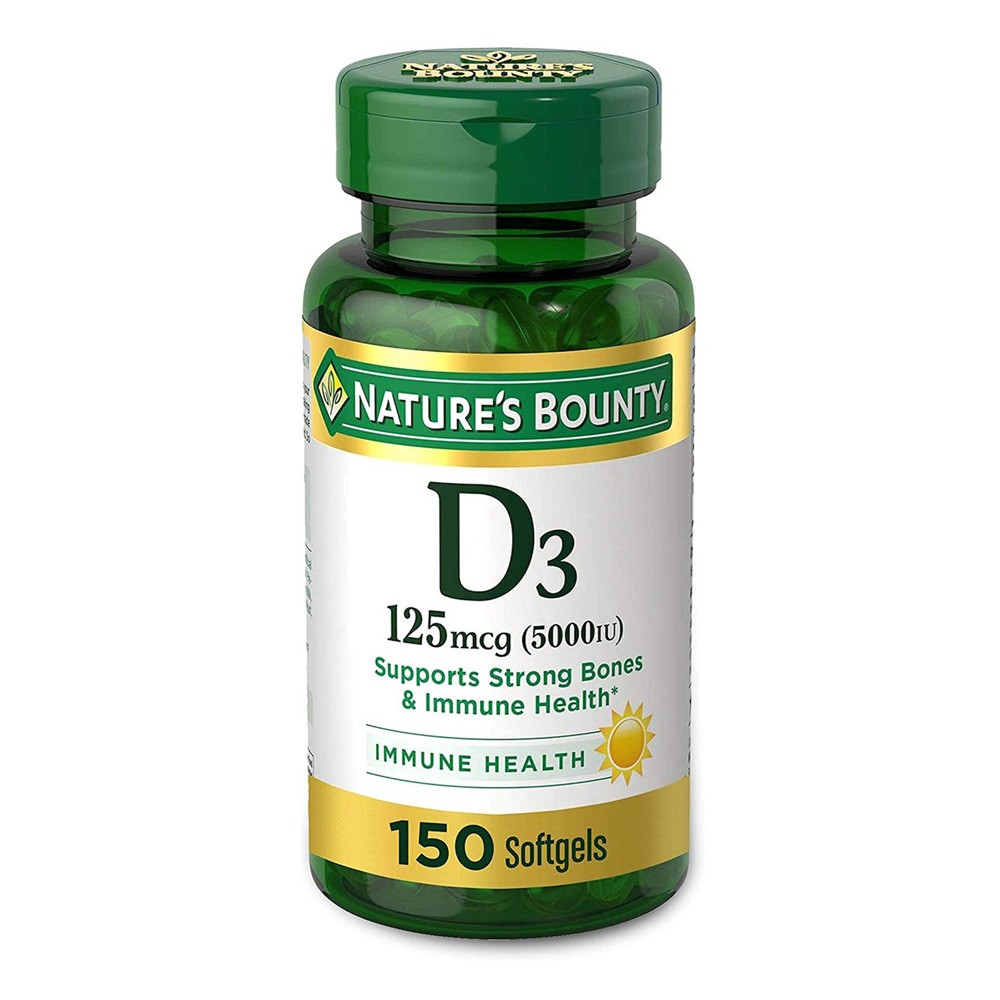 Nature's Bounty Vitamin D3 125mcg
