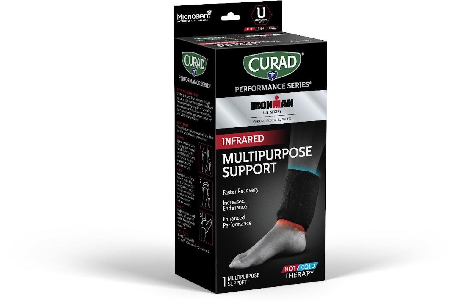 Curad Performance Series Ironman Infrared Multipurpose Support Hot/Cold Therapy