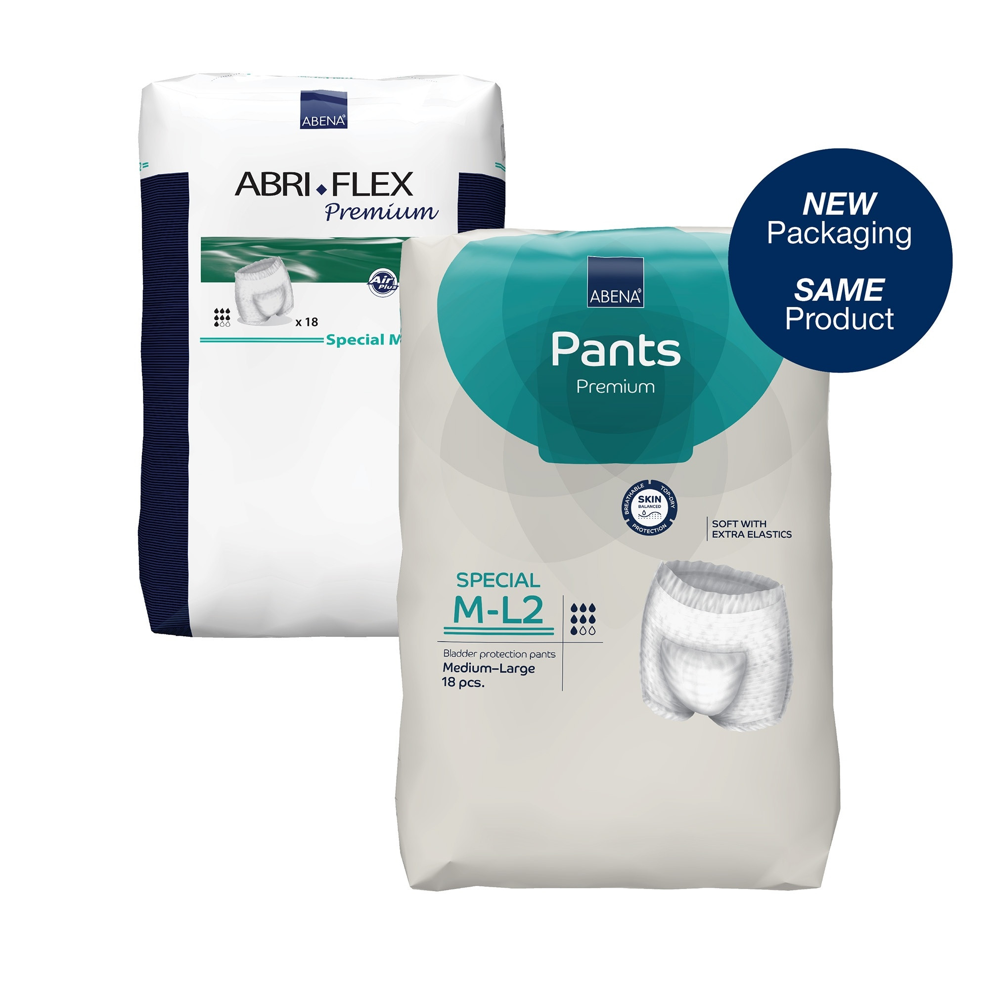 Abena Pants Special Pull-Up Underwear, Level 2s