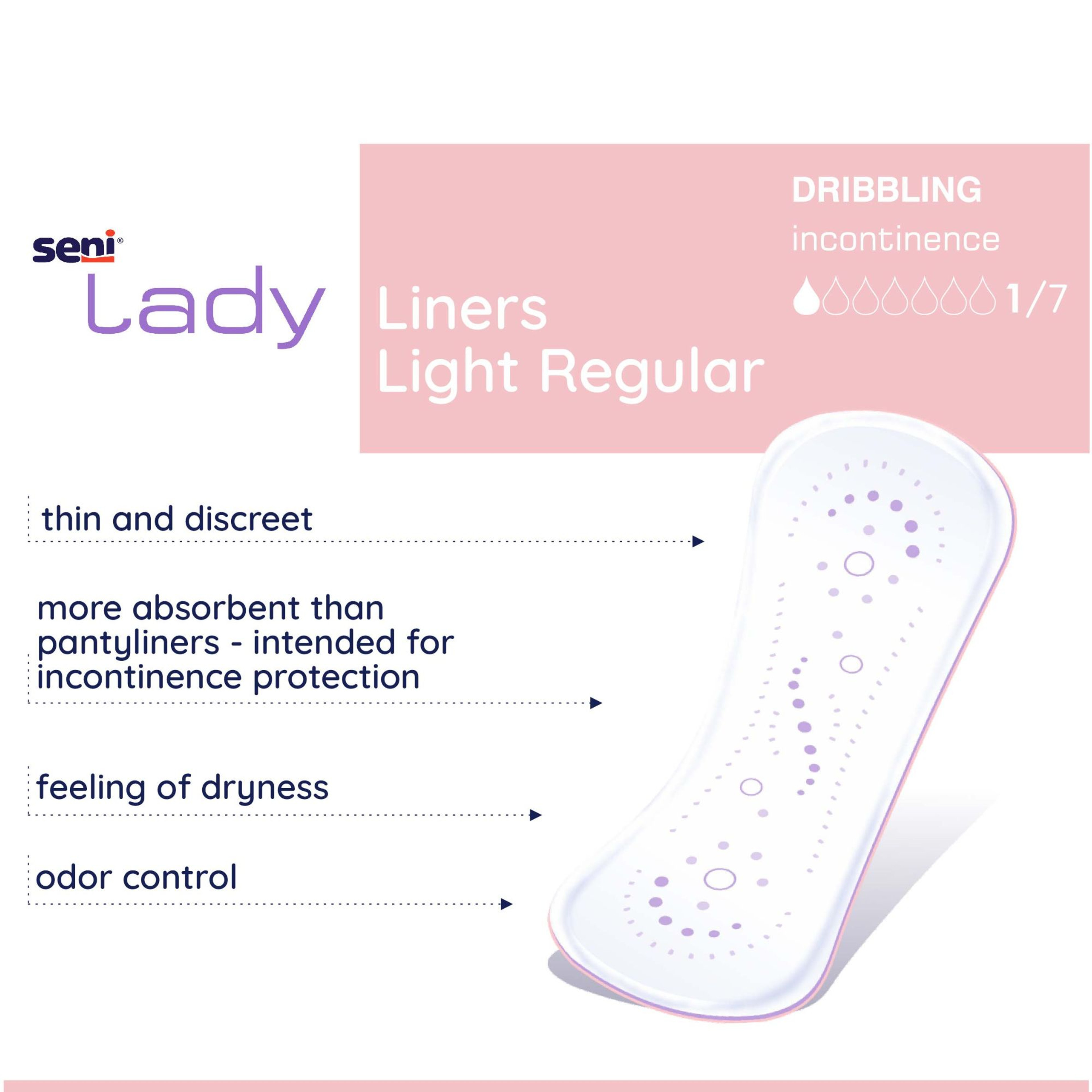 Seni Lady Very Light Liners, Regular