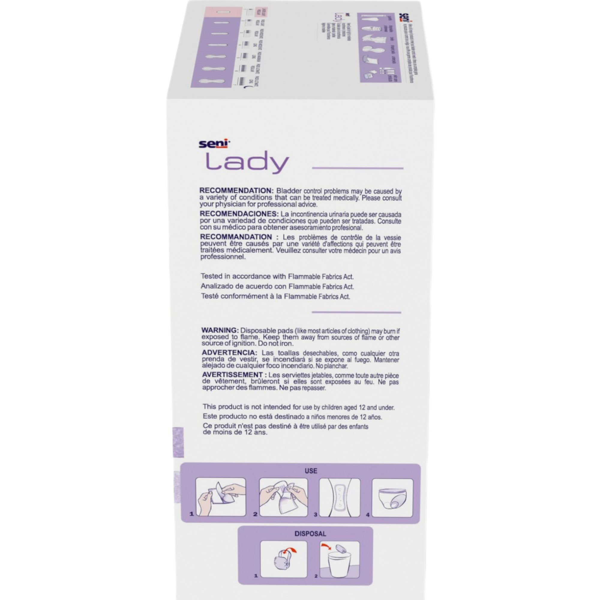 Seni Lady Very Light Liners, Regular