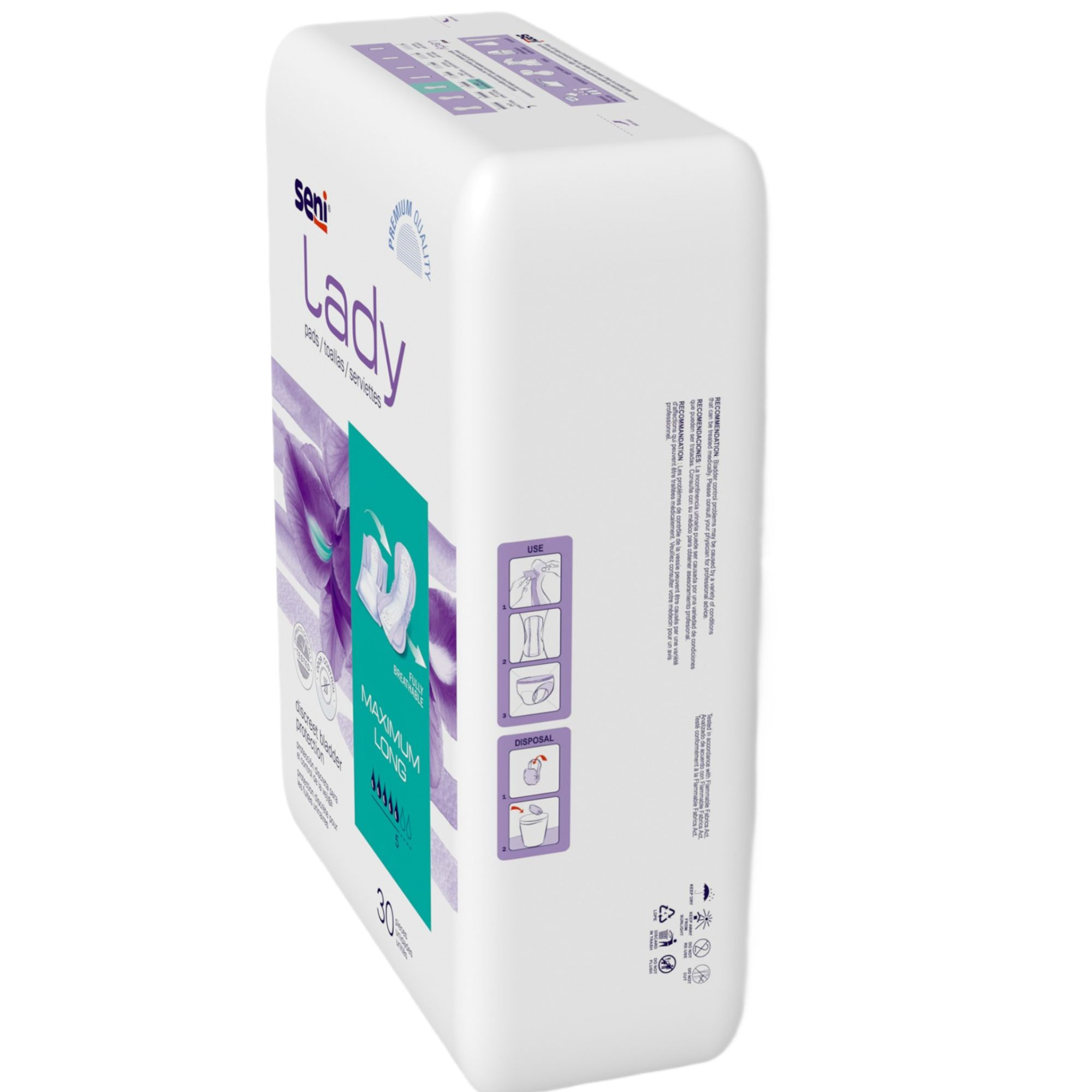 Seni Lady Maximum Pads, Long