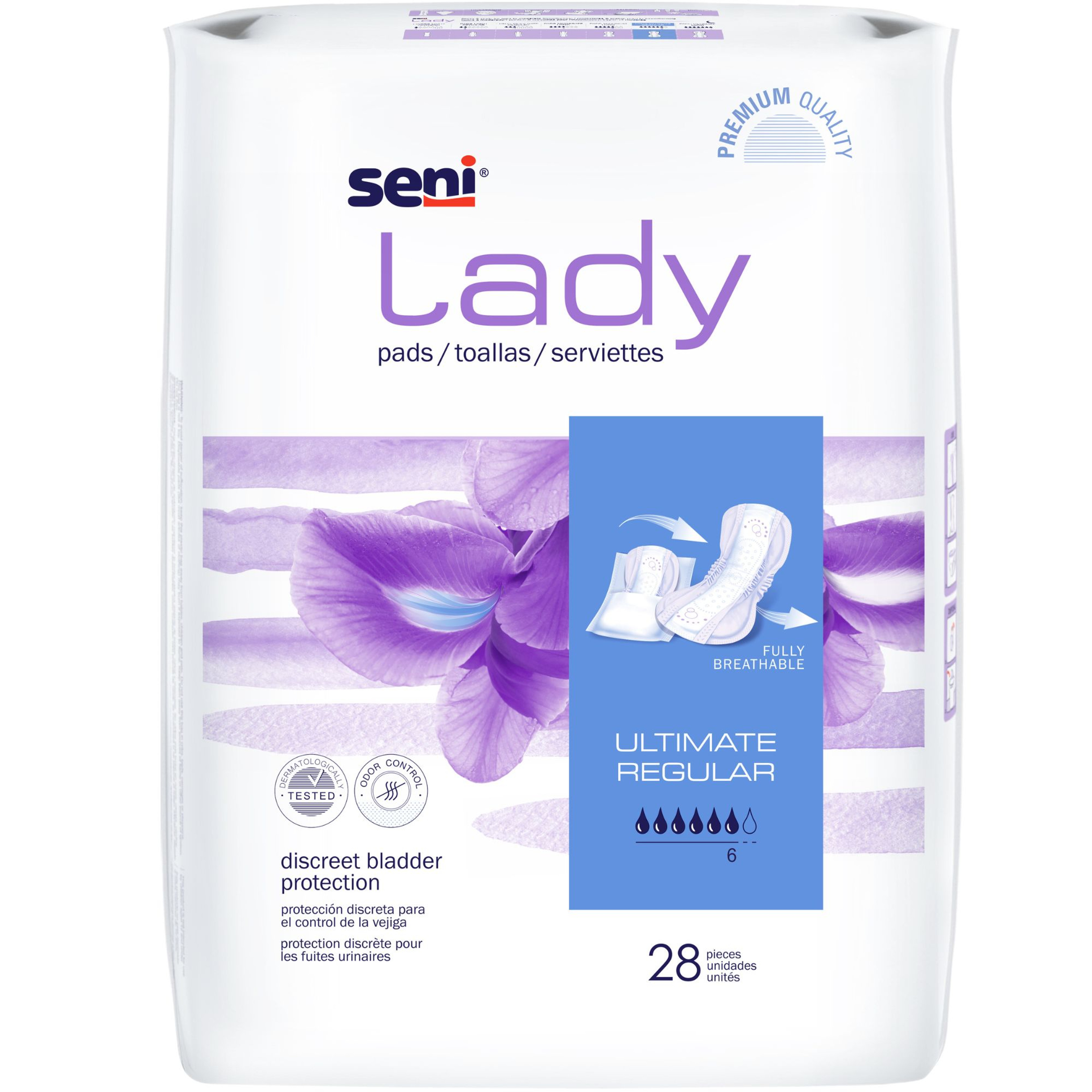 Seni Lady Ultimate Pads, Regular & Long