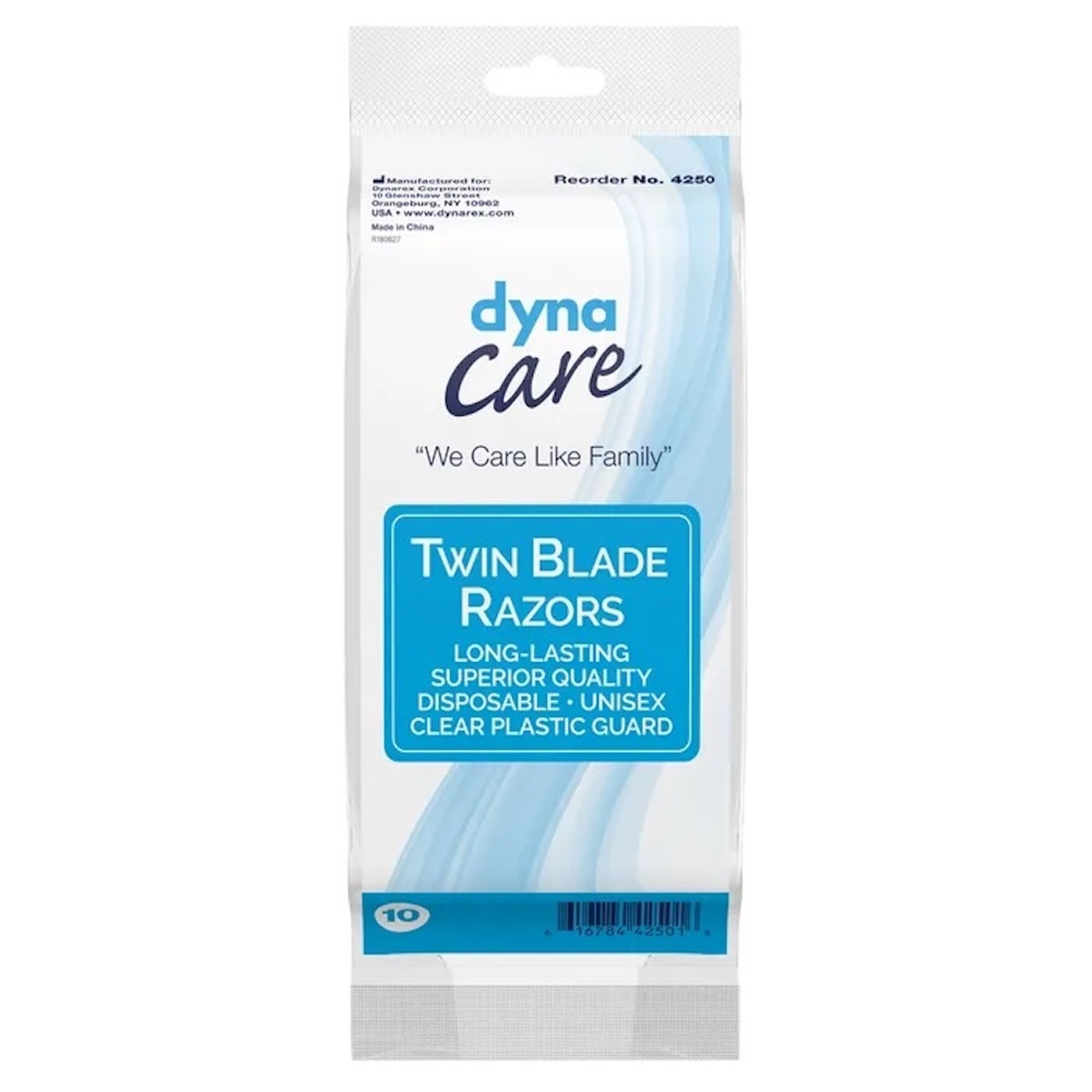 Dynarex dynaCare Twin Blade Disposable Razor