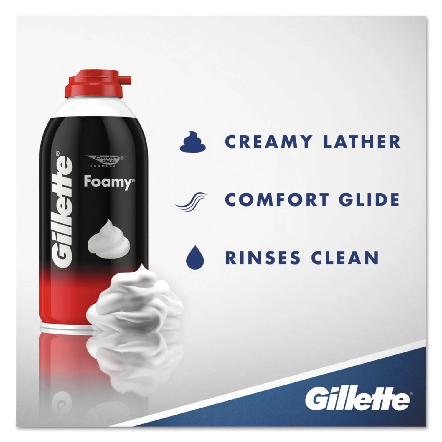 Gillette Foamy Regular Scent Shaving Cream