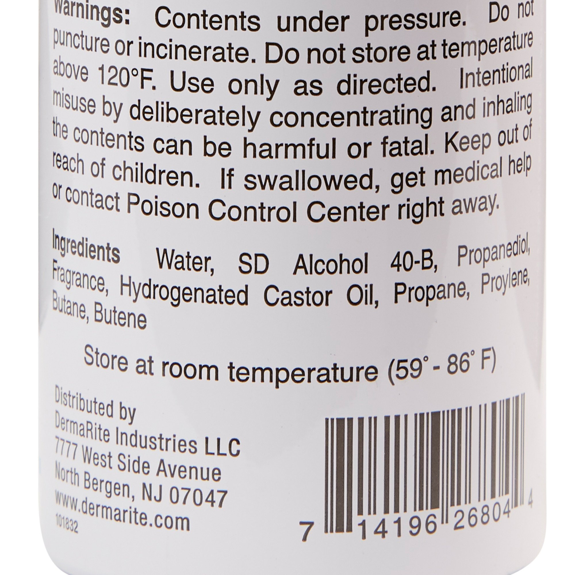 DermaRite UltraSure Deodorant Body Spray