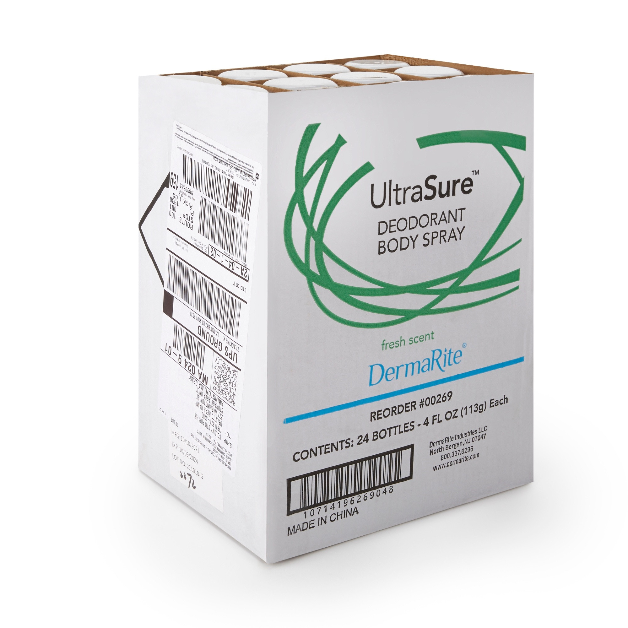 DermaRite UltraSure Deodorant Body Spray