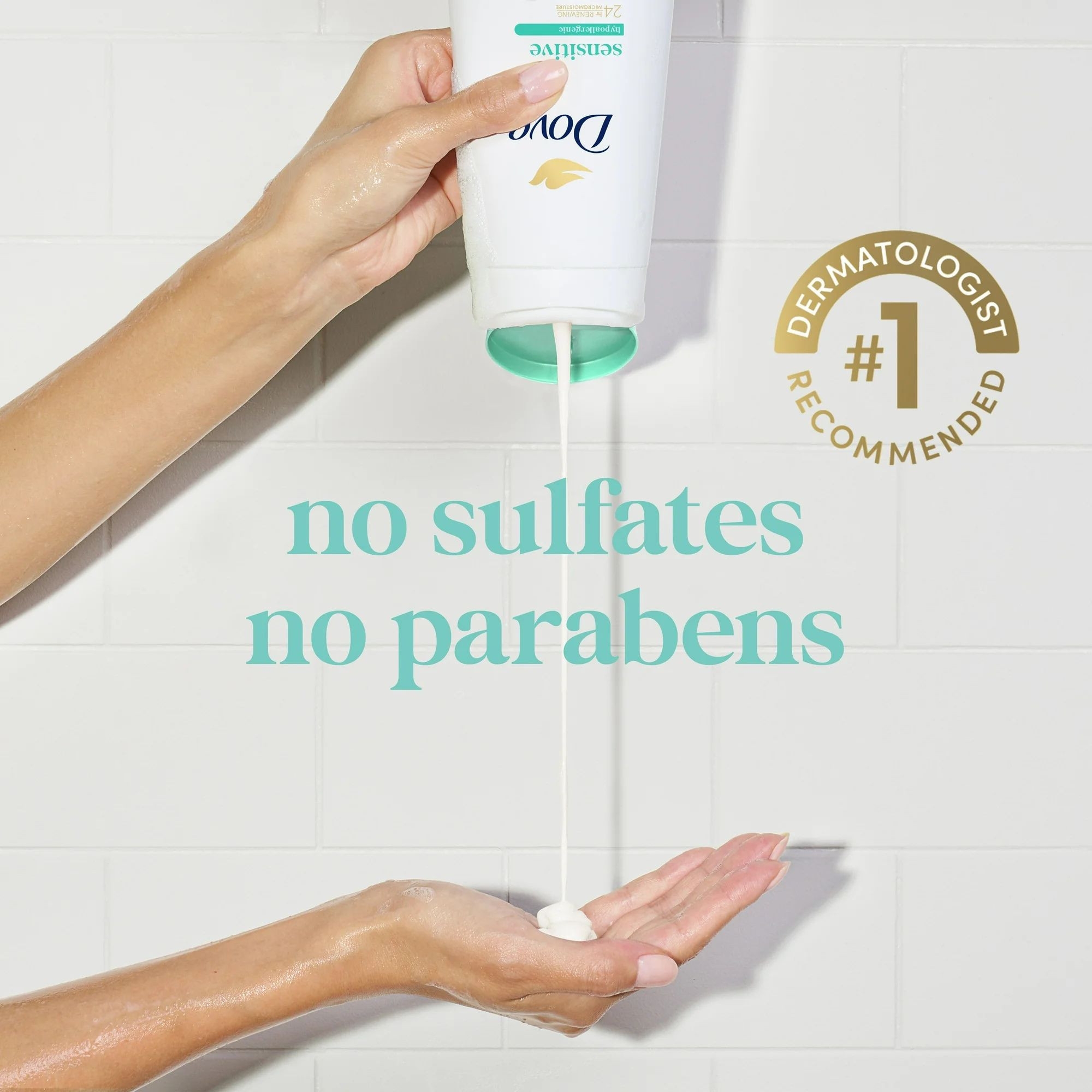 Dove Sensitive Skin Hypoallergenic Body Wash