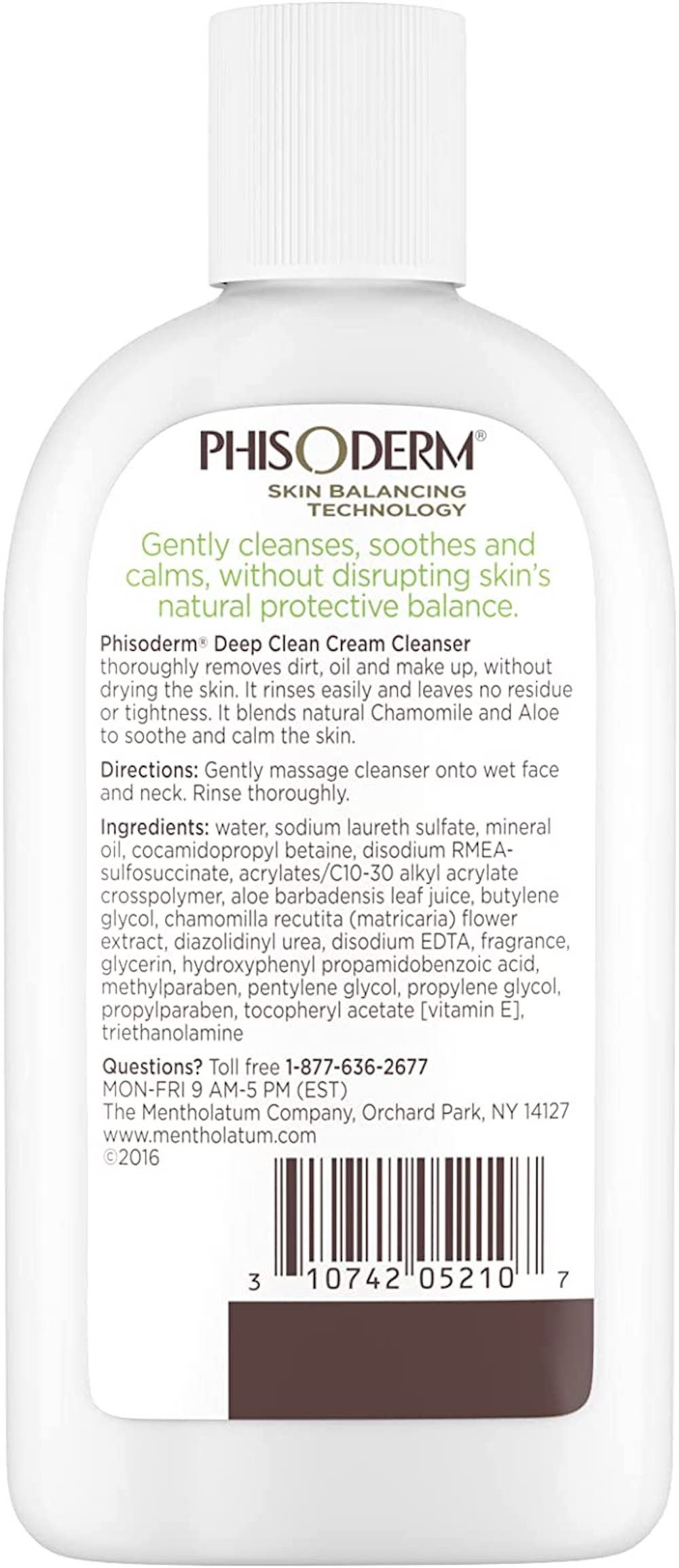 pHisoderm Deep Clean Cream Cleanser Body Wash