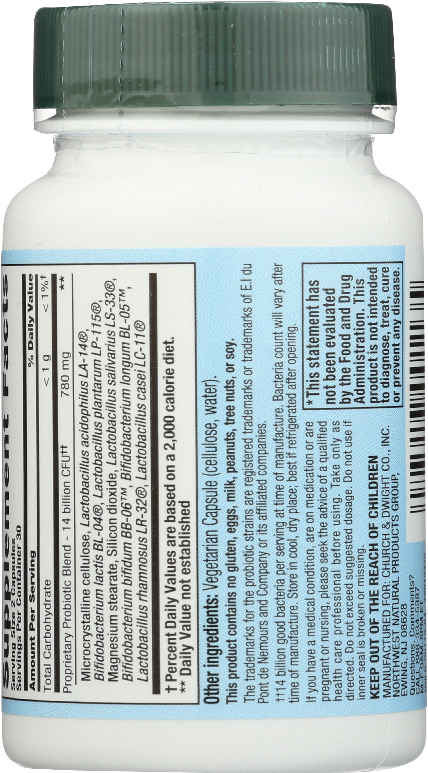 PB 8 Probiotic Acidophilus Vegetarian