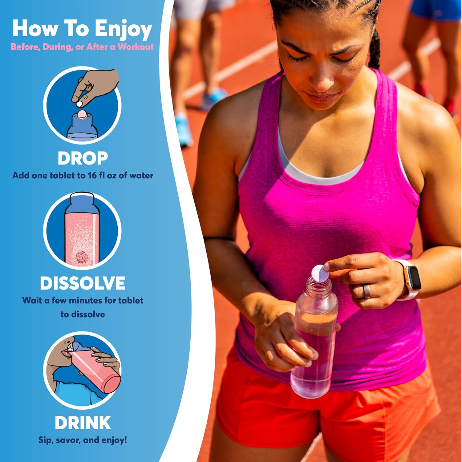 Nuun Sport Electrolyte Drink Tablets