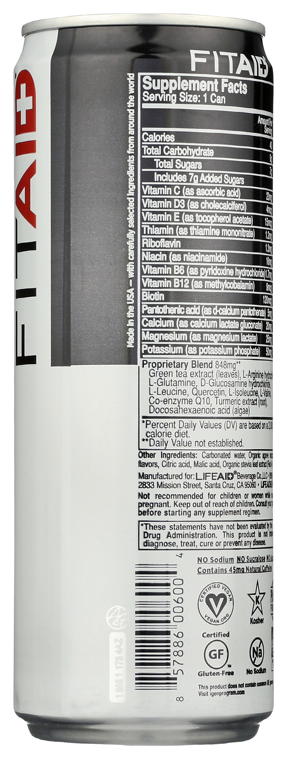 FitAid Sports Recovery Drink